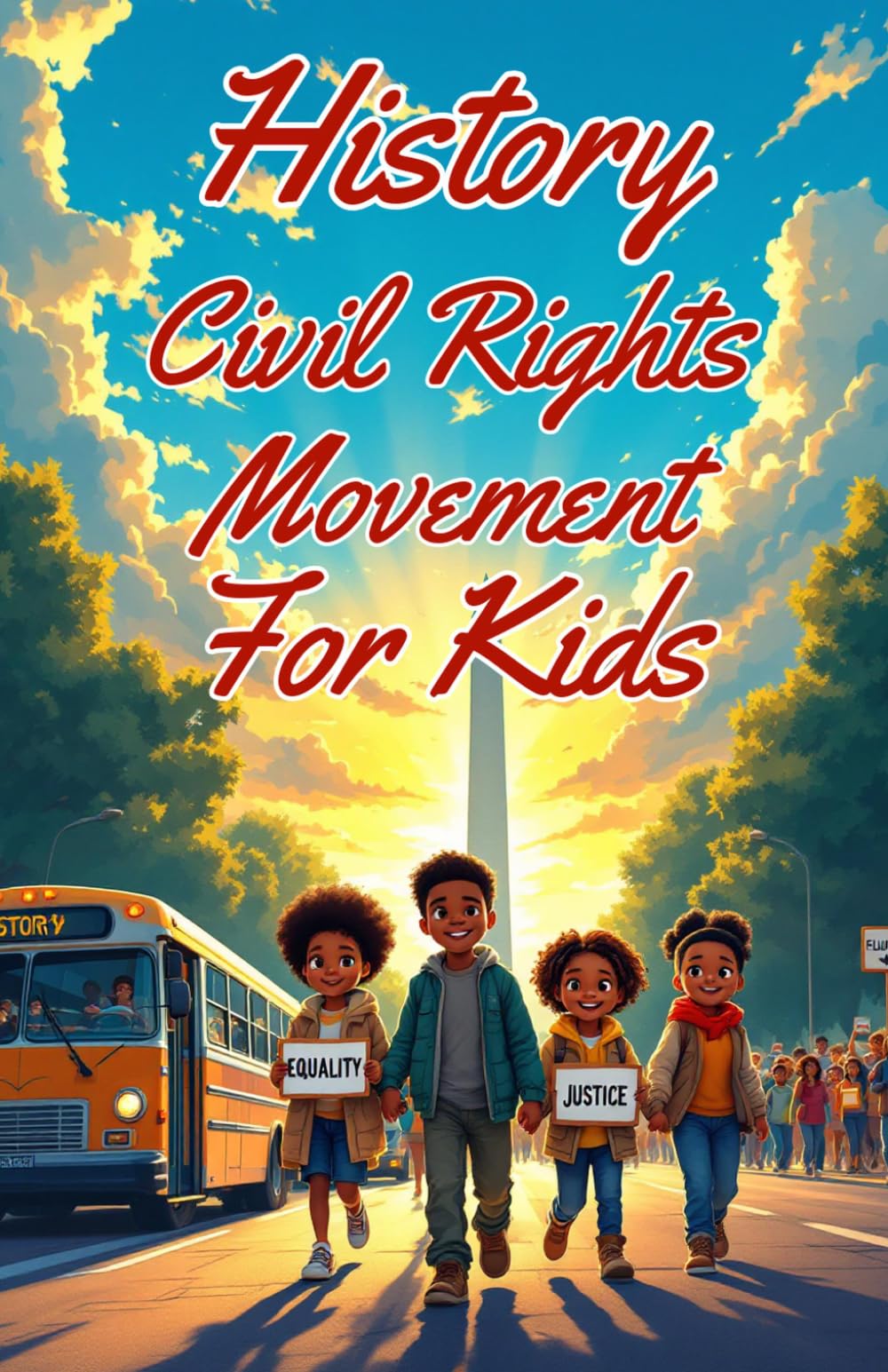 History Civil Rights Movement for Kids: True Stories of Courage, Segregation, Leaders, and the Fight for Equality — From Rosa Parks to Voting Rights (History Basic For Kids)
