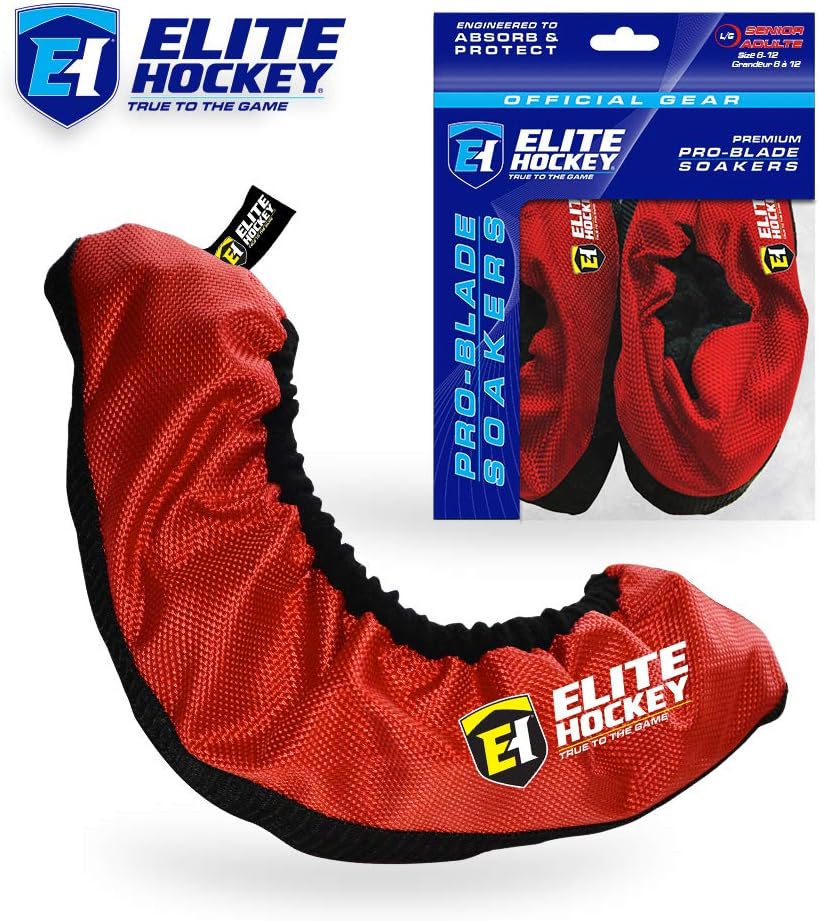 Elite Hockey, Ice Hockey Skate Pro-Blade Soakers (Color Choice) : Sports & Outdoors
