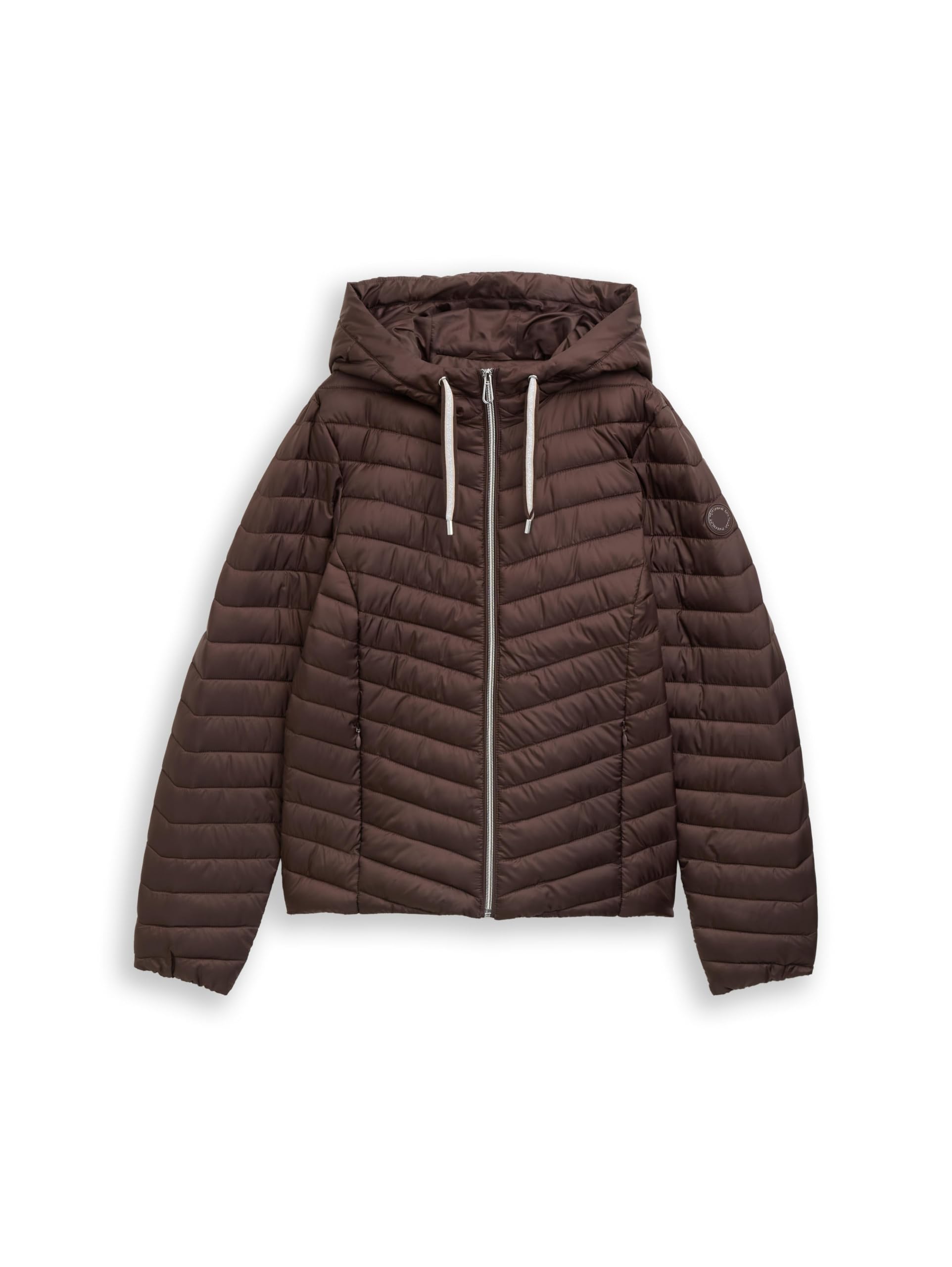 TOM TAILOR Damen 1051119 Lightweight Steppjacke mit Kapuze
