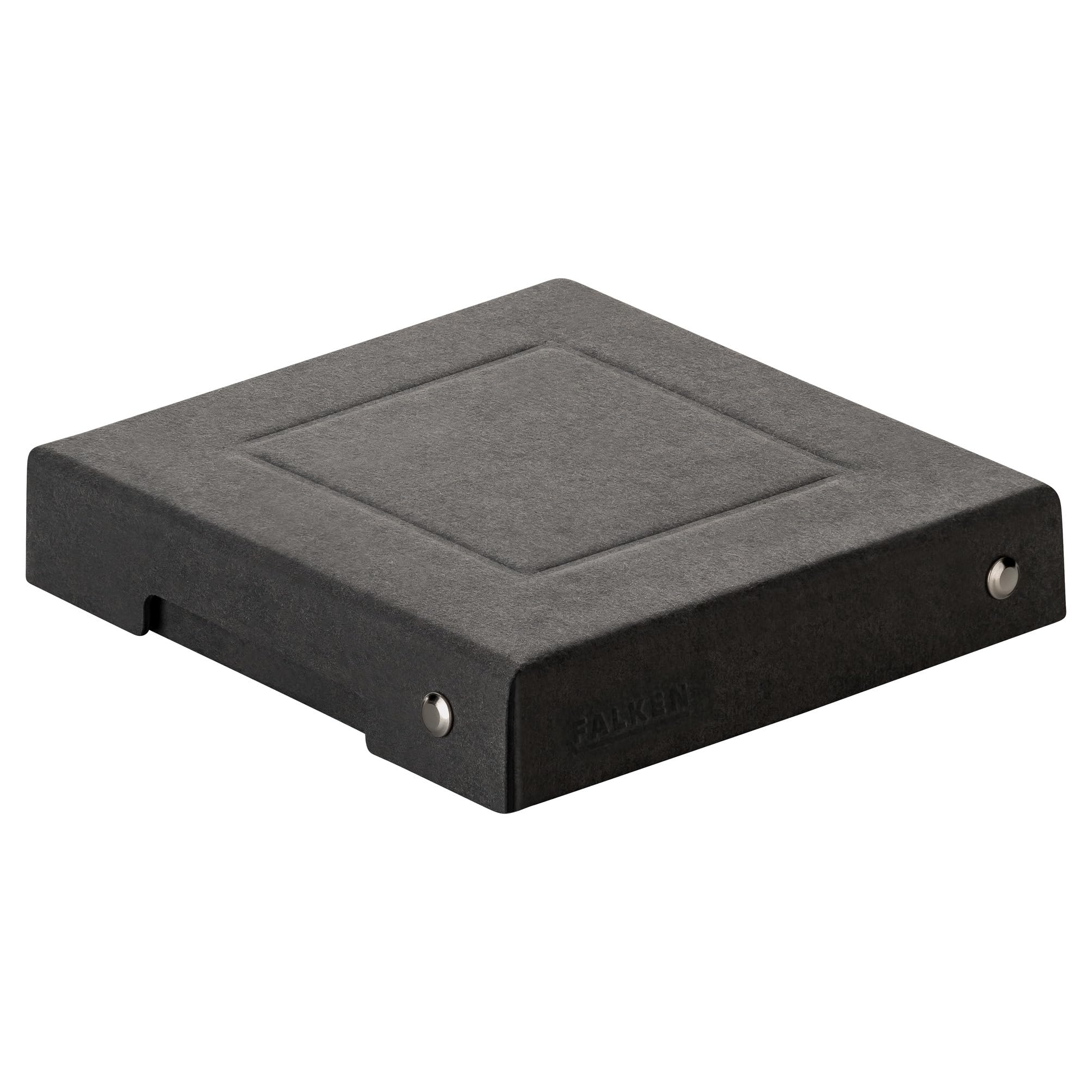 Original Falken PureBox Black Made in Germany 25 mm High 120 x 120 mm Storage Box with Lid Made of Sturdy Recycled Cardboard Blue Angel Vegan Gift Box Transport Box All-purpose Box โ image 1