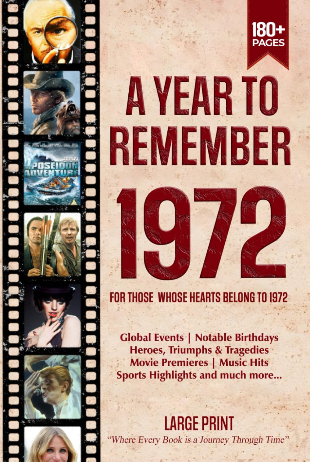 A Year To Remember 1972 History Book: A Nostalgic Tribute for the Radio Babies with Heartfelt Memories of 1972 – An Ideal Gift for Birthdays, Anniversaries, and Special Occasions