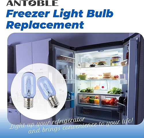 Miniatura 7 de 297048600 241552802 Bombilla de repuesto para refrigerador T8 120V 40W compatible con Whirlpool Electrolux Kenmore Kitchenaid Frigidaire, reemplazo