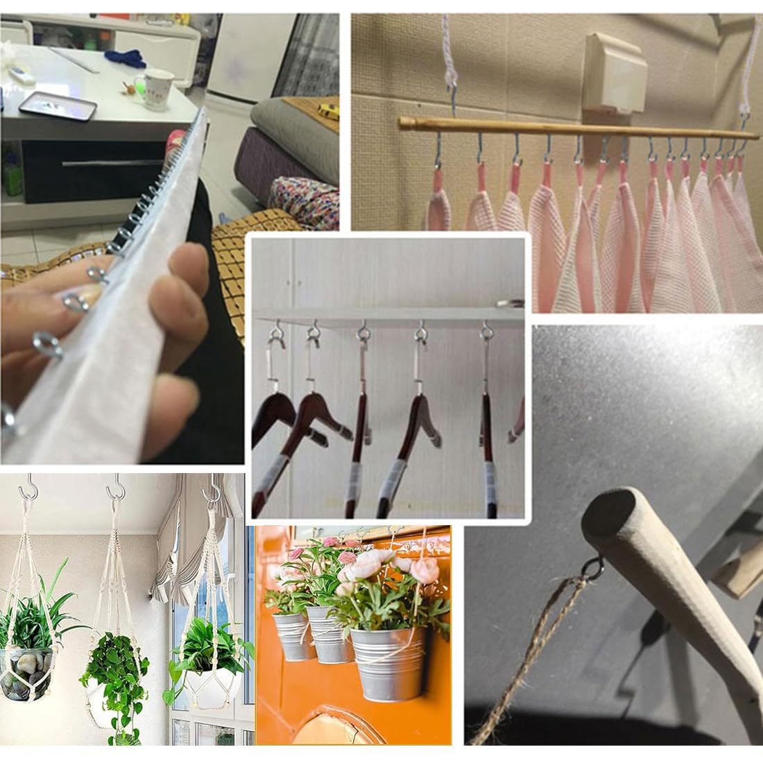 30 Ganci A Vite 65mm - Per Soffitto, Legno E Esterni Con Tubi Espansioni - Foto 3