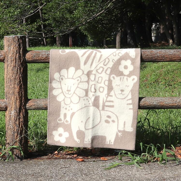 Amazon｜KLIPPAN(クリッパン) ウールミニブランケット 65×90cm