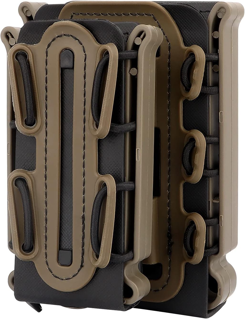 Universal Fast Mag Pouches, 5.56/7.62/9mm Molle Magazine Pouch Kit for Rifle, Pistol, Ak, M4, Ar15 and Outdoor Tactical Game