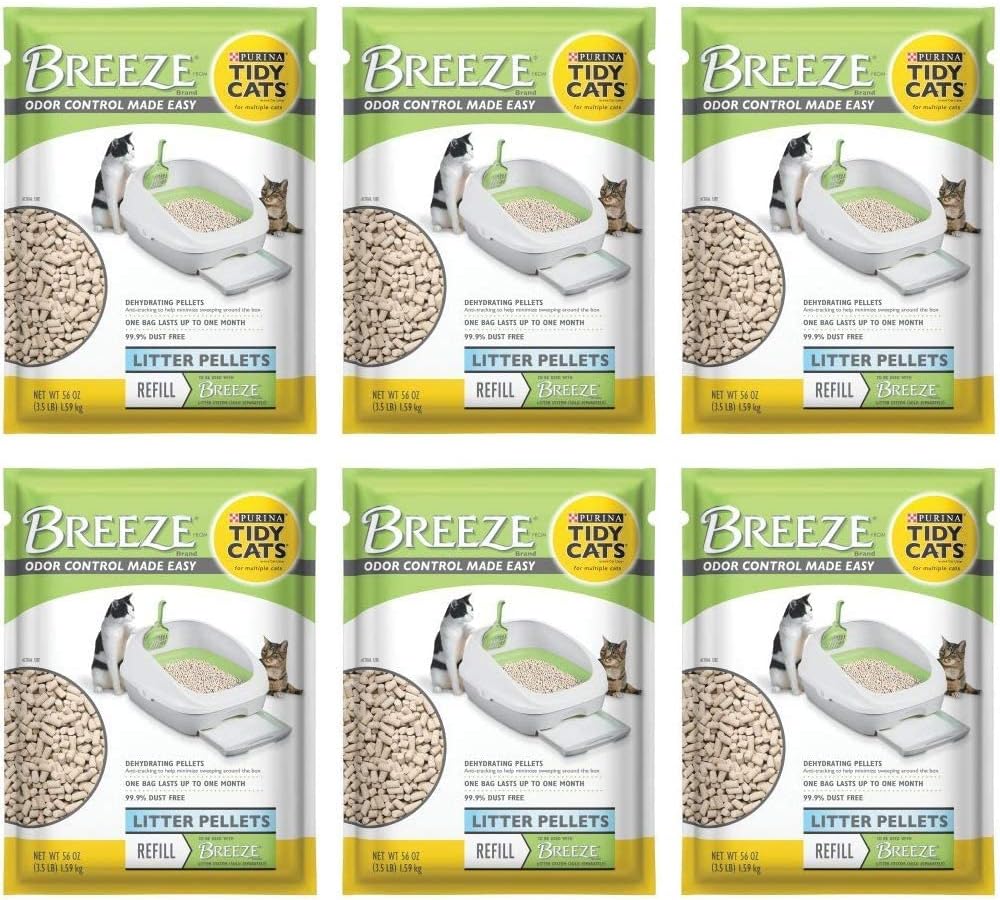 Purina Tidy Cats Breeze Litter Pellets Refill Pouch, Made