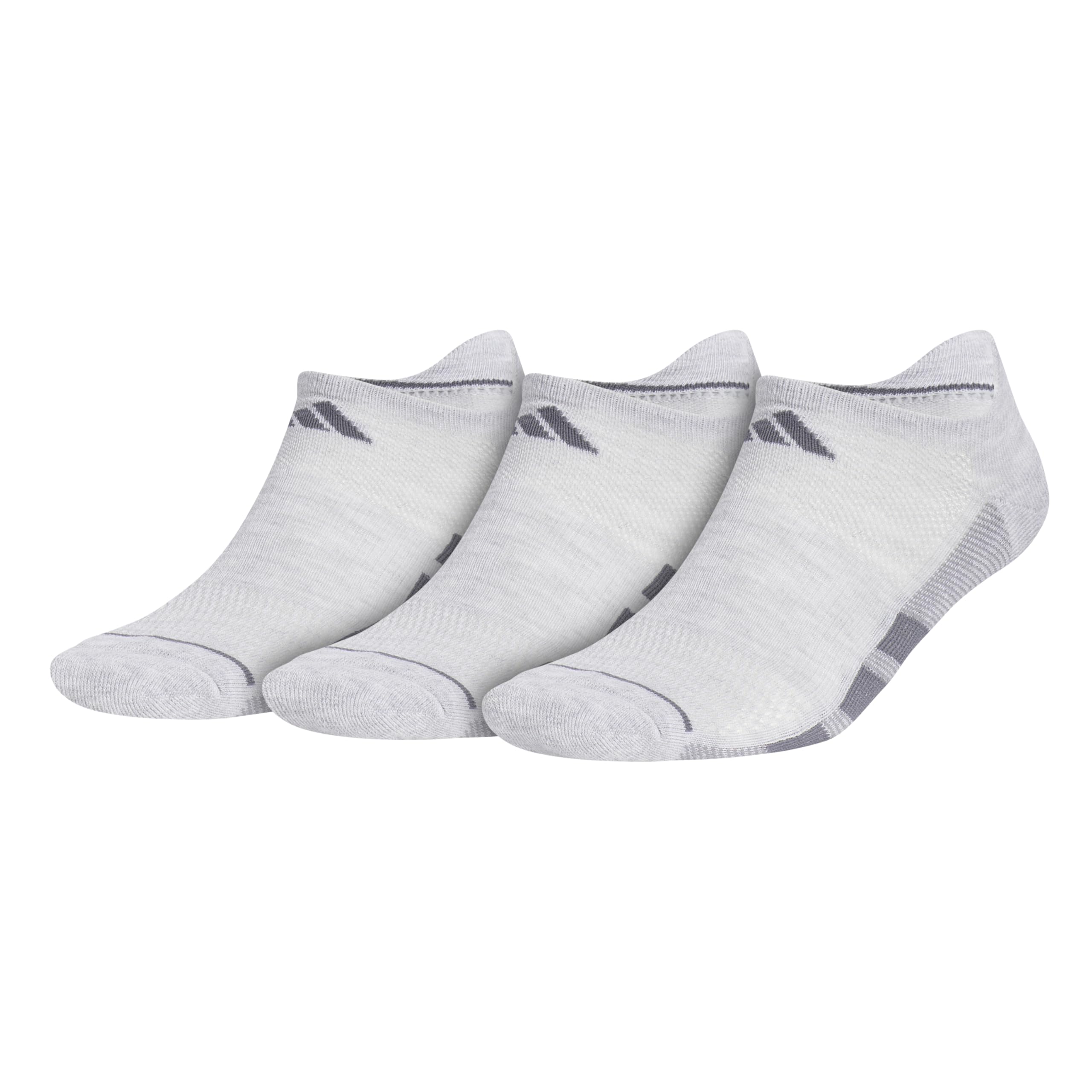 adidas Skarpety męskie No Show, Cool Light Heather/Onix Grey/Grey, XL