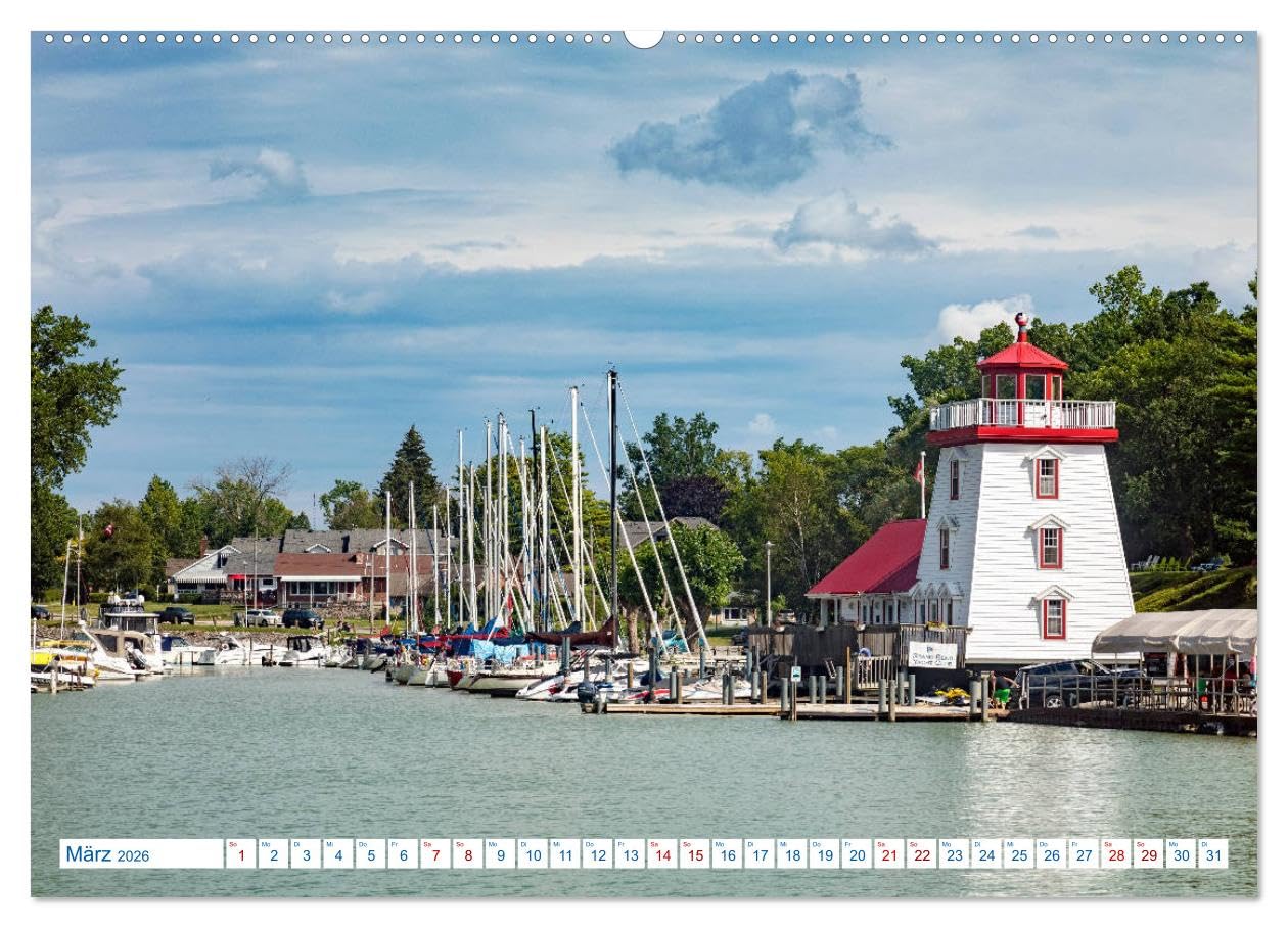 Ontario Kanada, Lake Huron und Georgian Bay (hochwertiger Premium Wandkalender 2026 DIN A2 quer), Kunstdruck in Hochglanz: Farbenprächtige ... und Georgian Bay verzaubern Kanada Fans.
