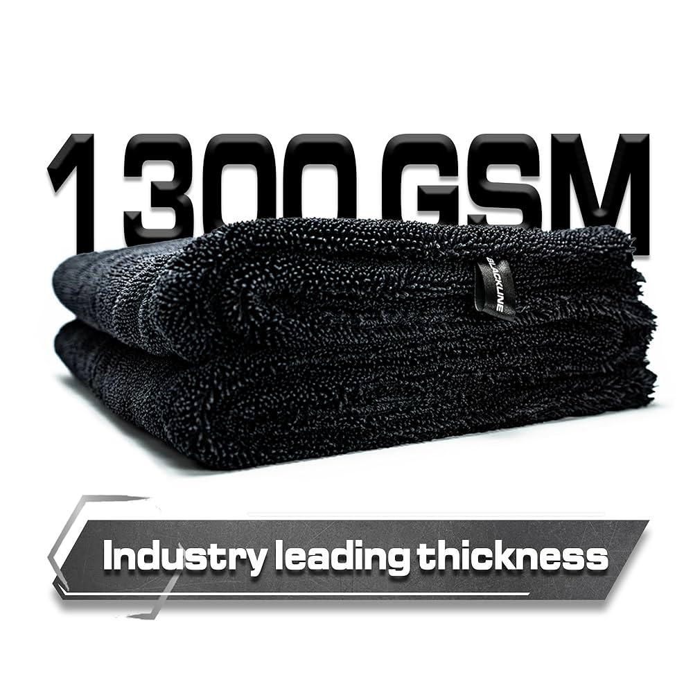 SHSCLY Microfiber Car Drying Towel Super Absorbent Twist Pile Car Towels Rapid Drying Large Cleaning Lint-Free Detailing Cloth Gray 19.7 X 23.6 Inches Pack Of 2