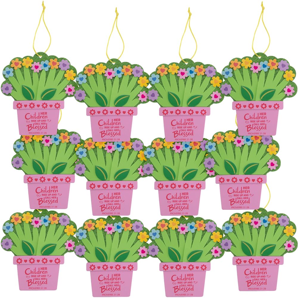 Amazon.com: Fun Express Religious Mother's Day Flower Pot