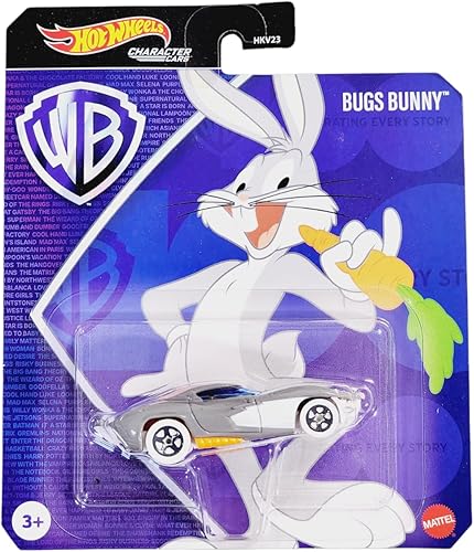Miniatura 6 de Hot Wheels Warner Bros DC Scooby and Looney Tunes - Juego completo de 6 vehículos fundidos a presión de HKV23-956E