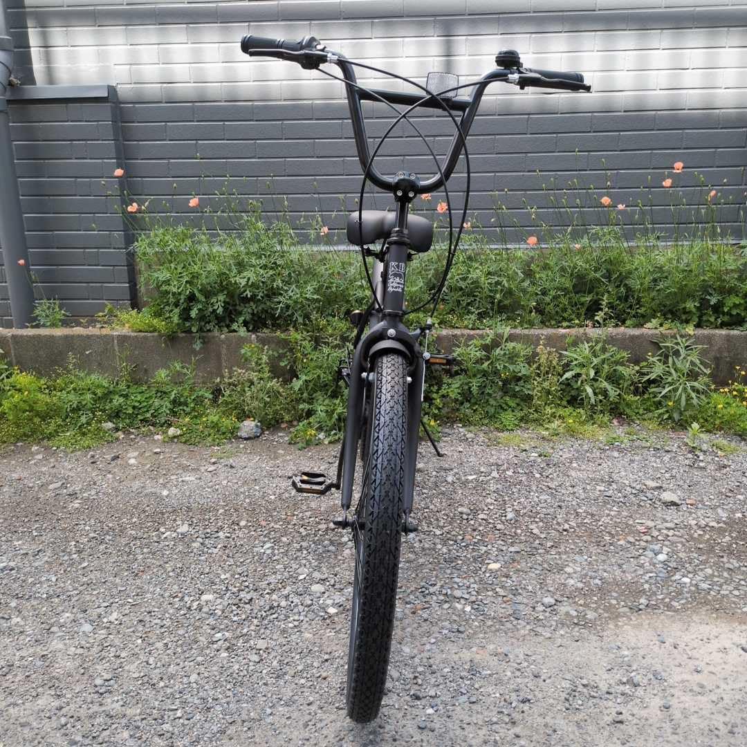 Amazon | 自転車 通販 KB 24KB-6D マットブラック 6段変速 24インチ 