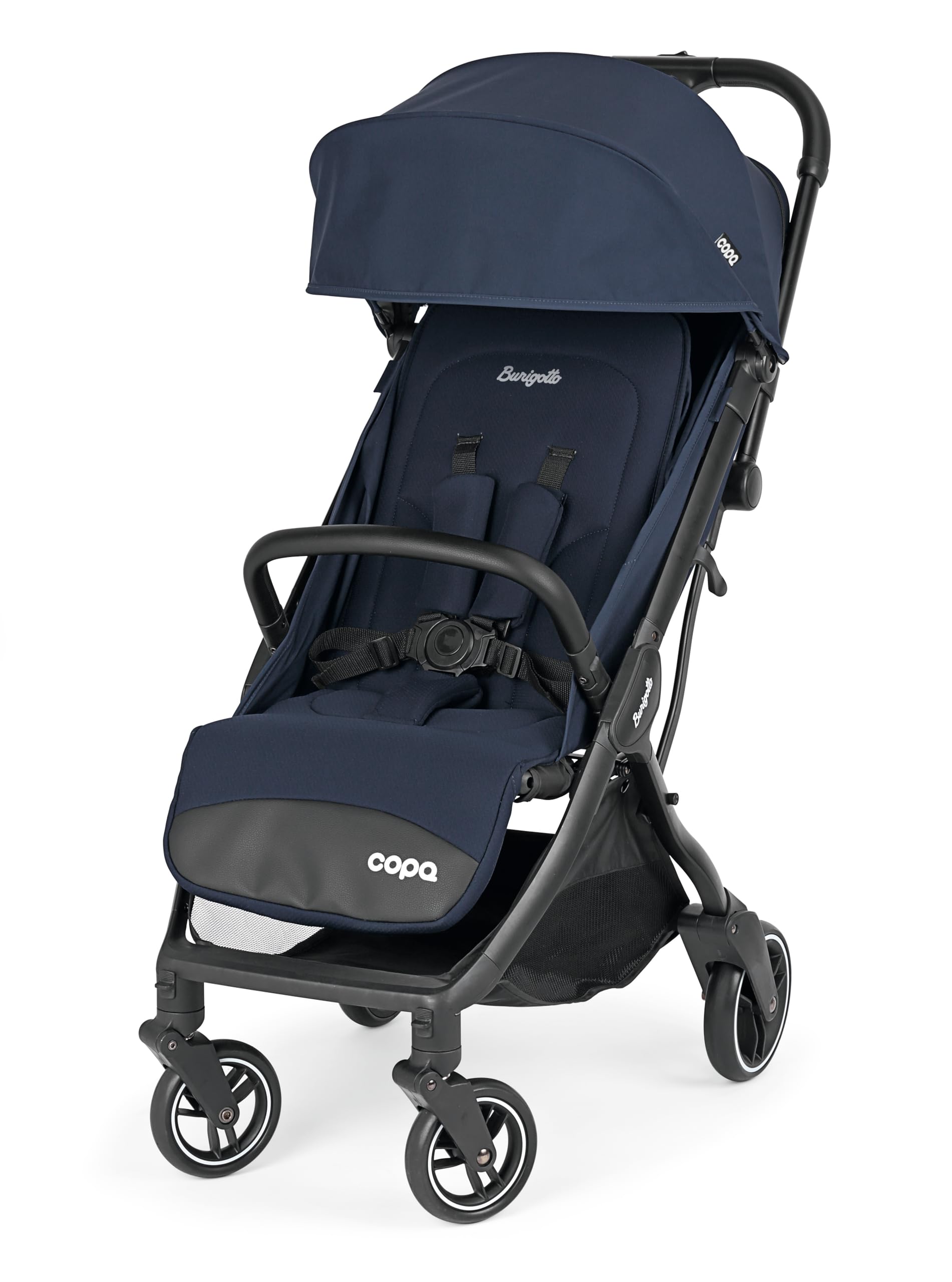 Burigotto Passeggino Copa BLUE il passeggino che si chiude da solo! Omologato dalla nascita (fino a 22 kg)
