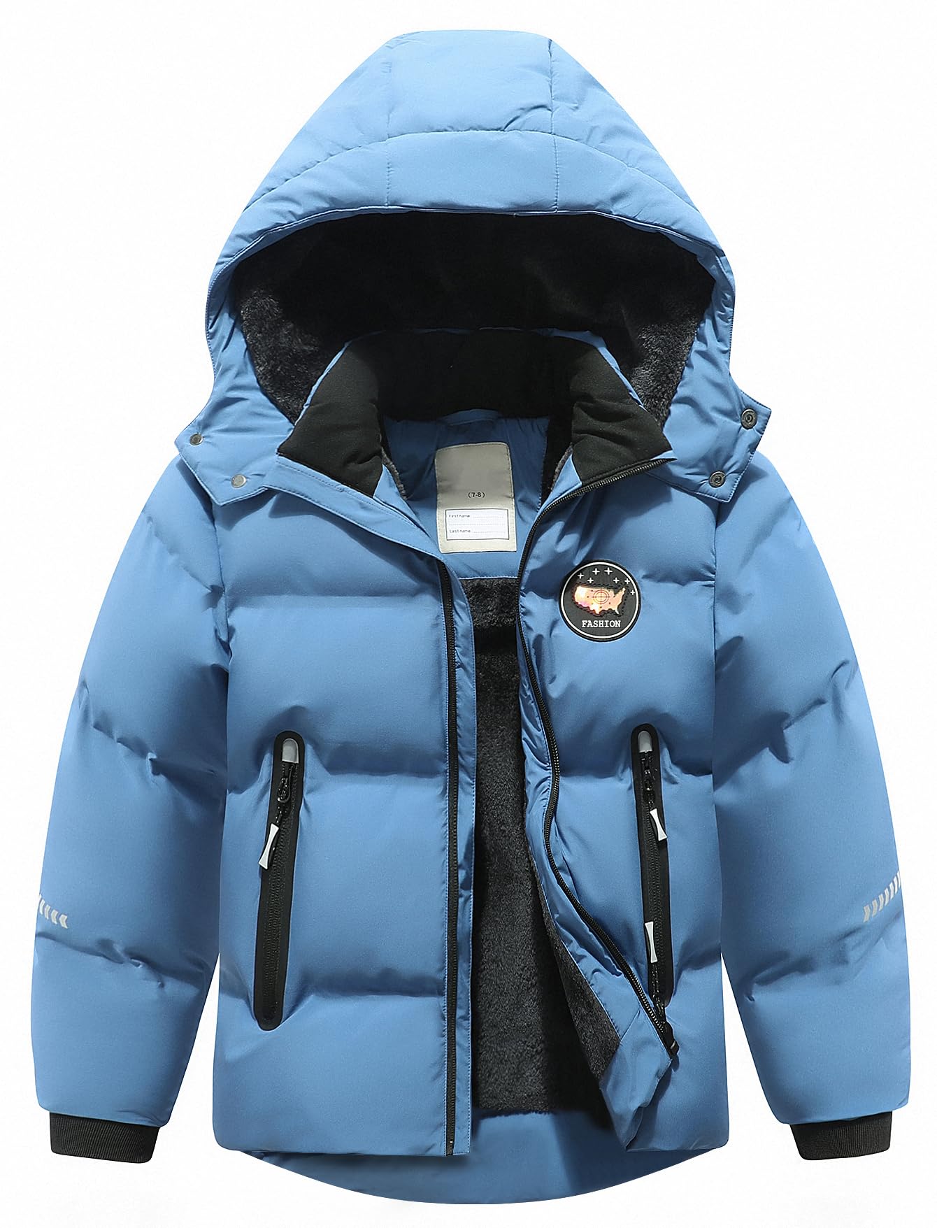 BYLESIN Kids Waterproof Puffer Coat