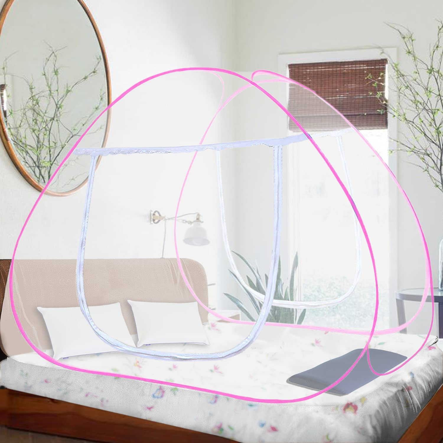 See full amazon price history chart for Riddhi Mosquito Net, Polyester, Foldable Mosquito Net (King Size (L6.5*W6.5*H4.5), Pink) Riddhi Mosquito Net, Polyester, Foldable Mosquito Net (King Size (L6.5*W6.5*H4.5), Pink) (B09D75BS3F) Amazon Price History, Amazon Price Tracker