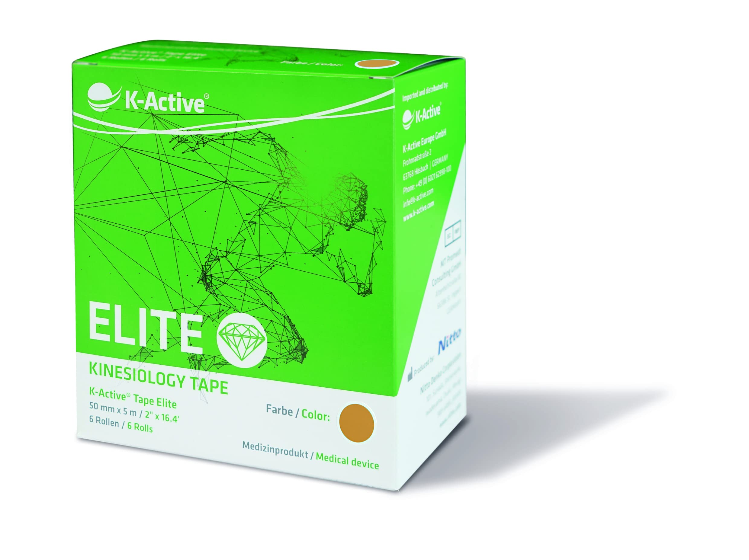 K-Active Tape Gentle | Tape kinesiologico delicato sulla pelle
