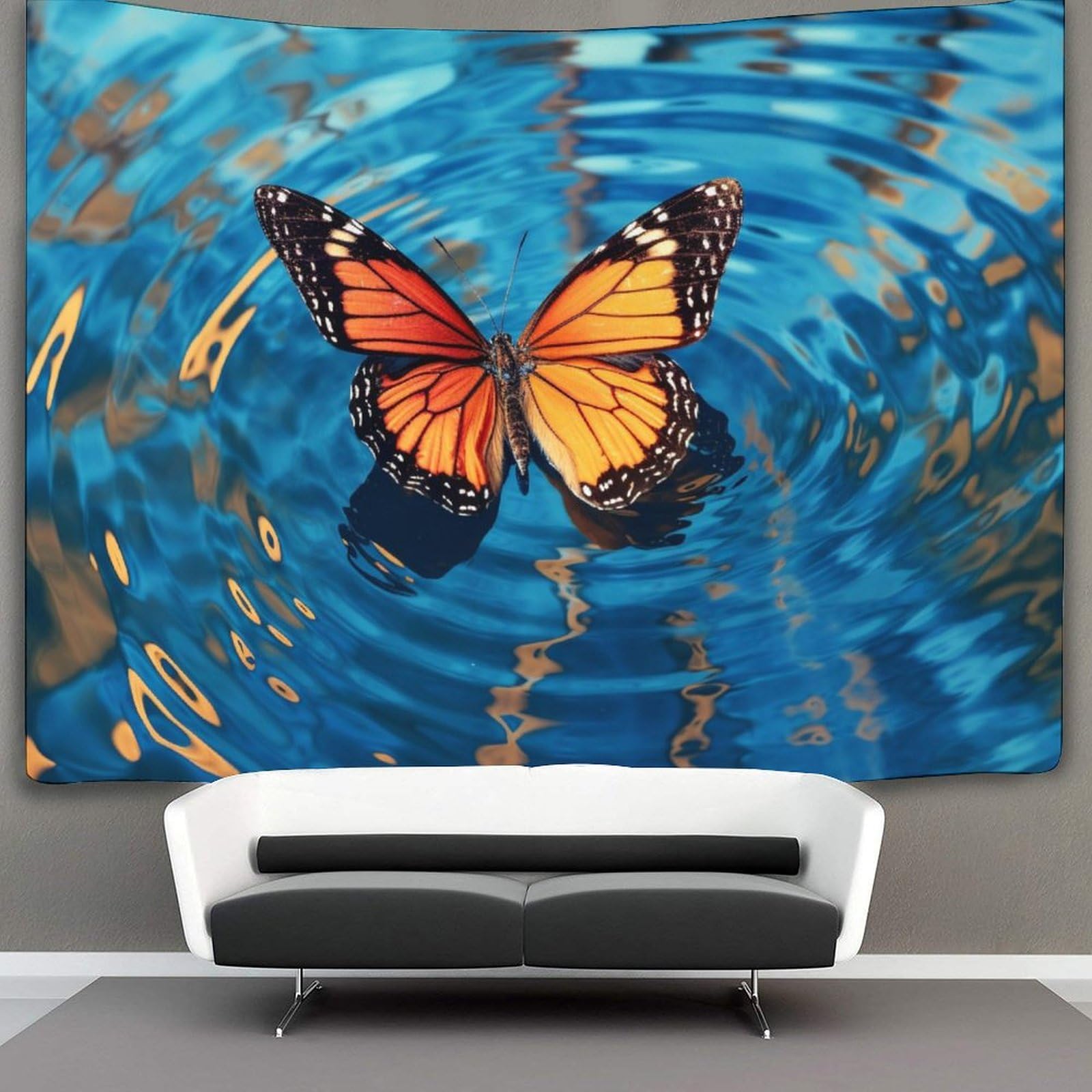 kaiyun Tapestry Butterfly Wall Hanging Tapestries for Bedroom Living Room Apartment Dorm Decorations Wall Art Decor 150cmx200cm