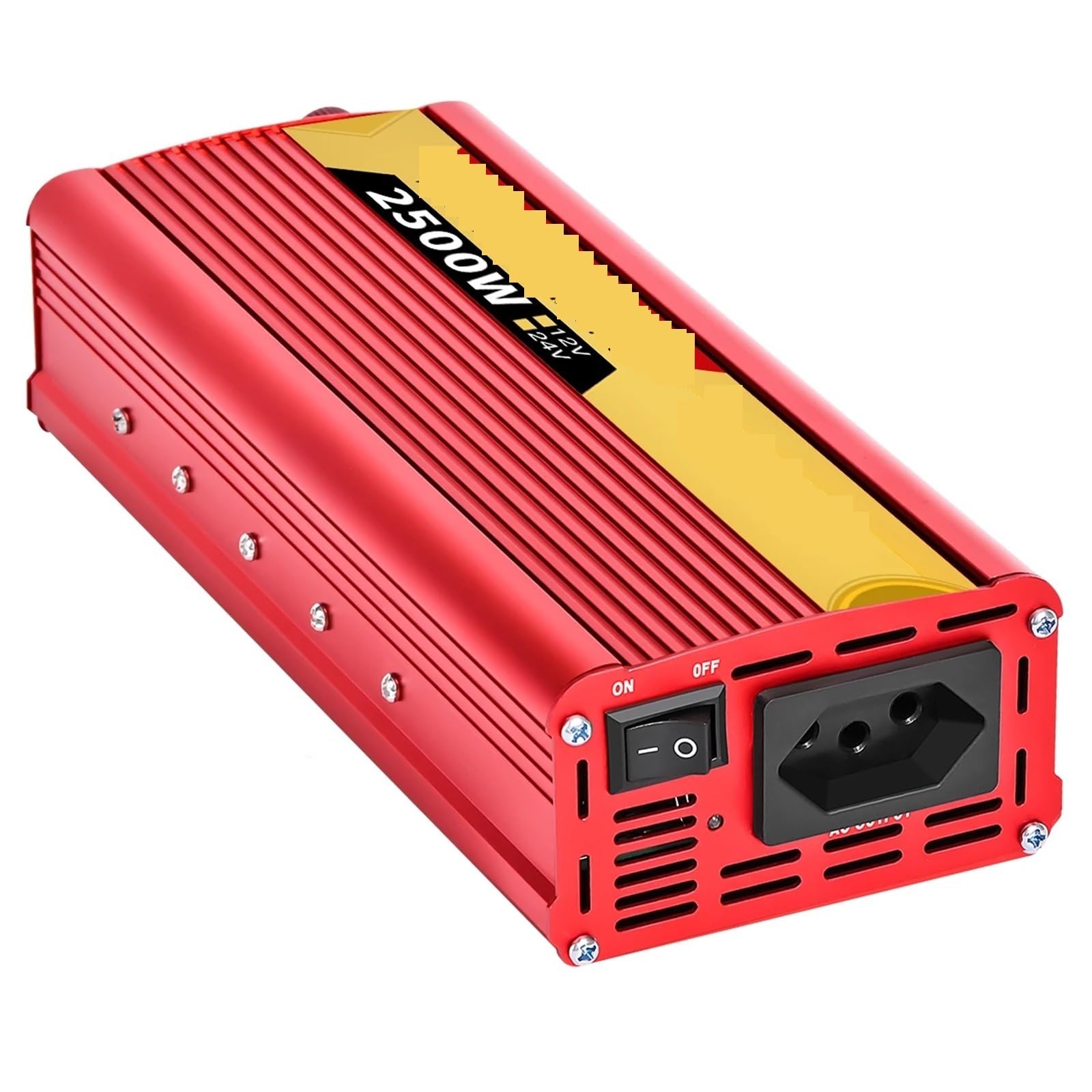 Falownik, Przetwornica napięcia 12 V DC do 110/220 60 Hz, przetwornica napięcia AC, adapter ładowarki samochodowej(2500W,24V 60HZ)