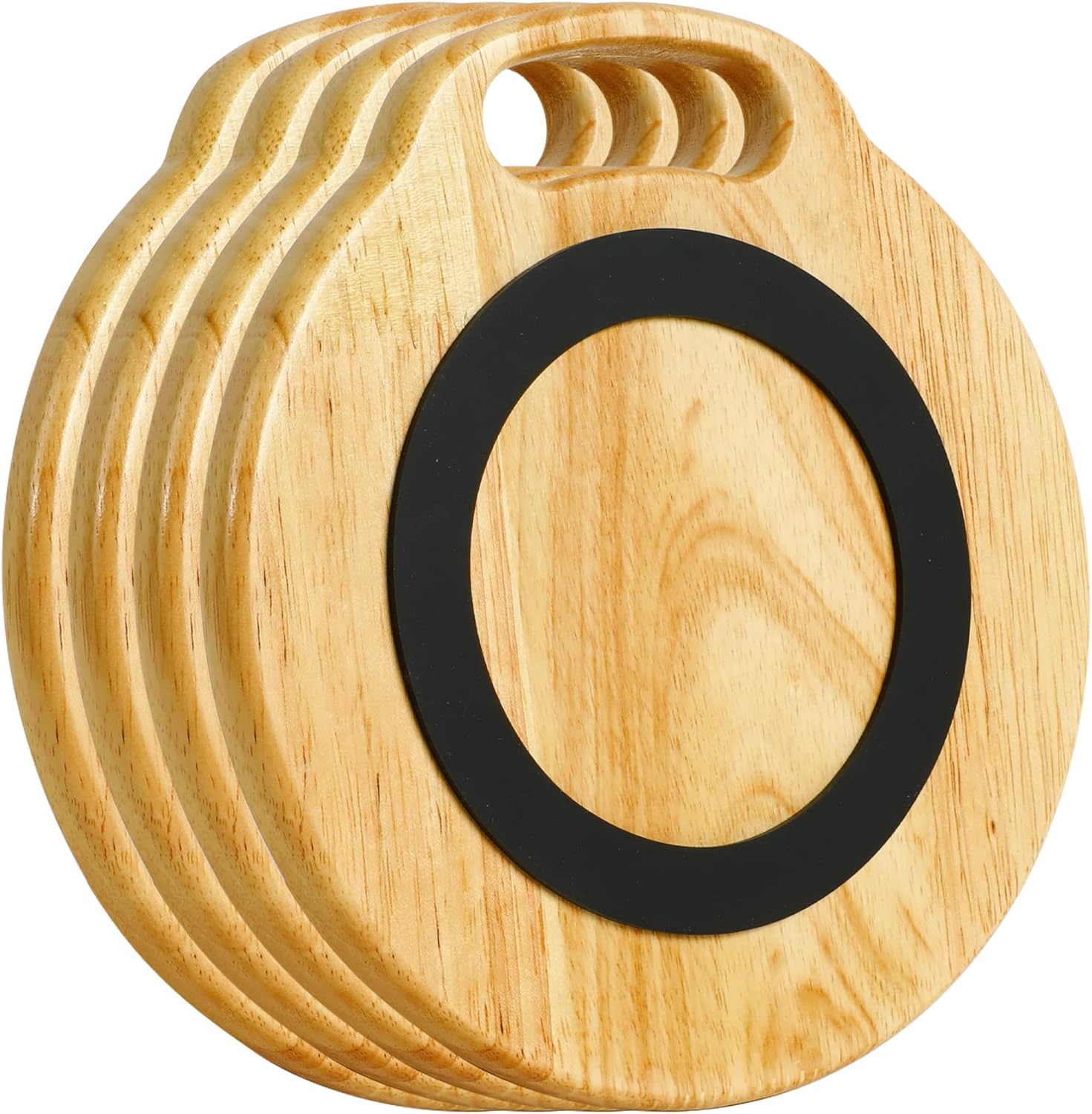 4 Pack Wooden Trivets Hot Dishes,Wooden Trivets Hot Pots