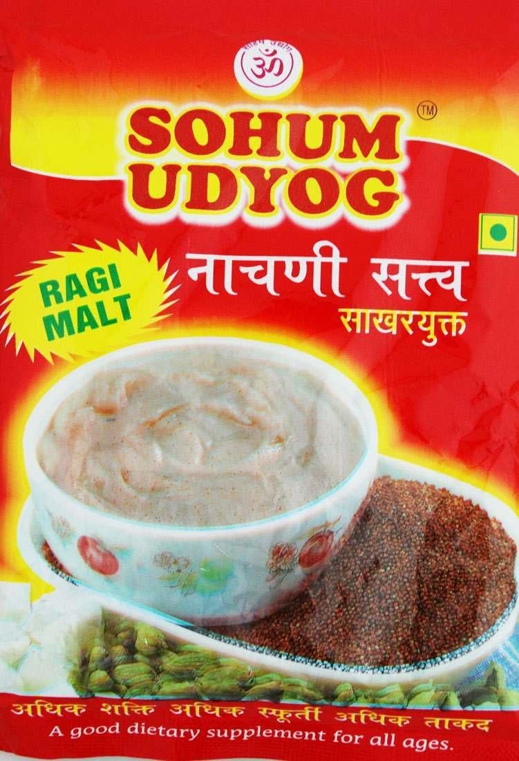 Sohum Udyog Ragi Malt (with Sugar) 200g