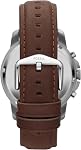 Fossil Men's FS4735 Grant Analog Display Analog Quartz Brown Watch