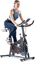 Sunny Health & Fitness Smart Indoor Cycling Bike for Home Cardio Exercise