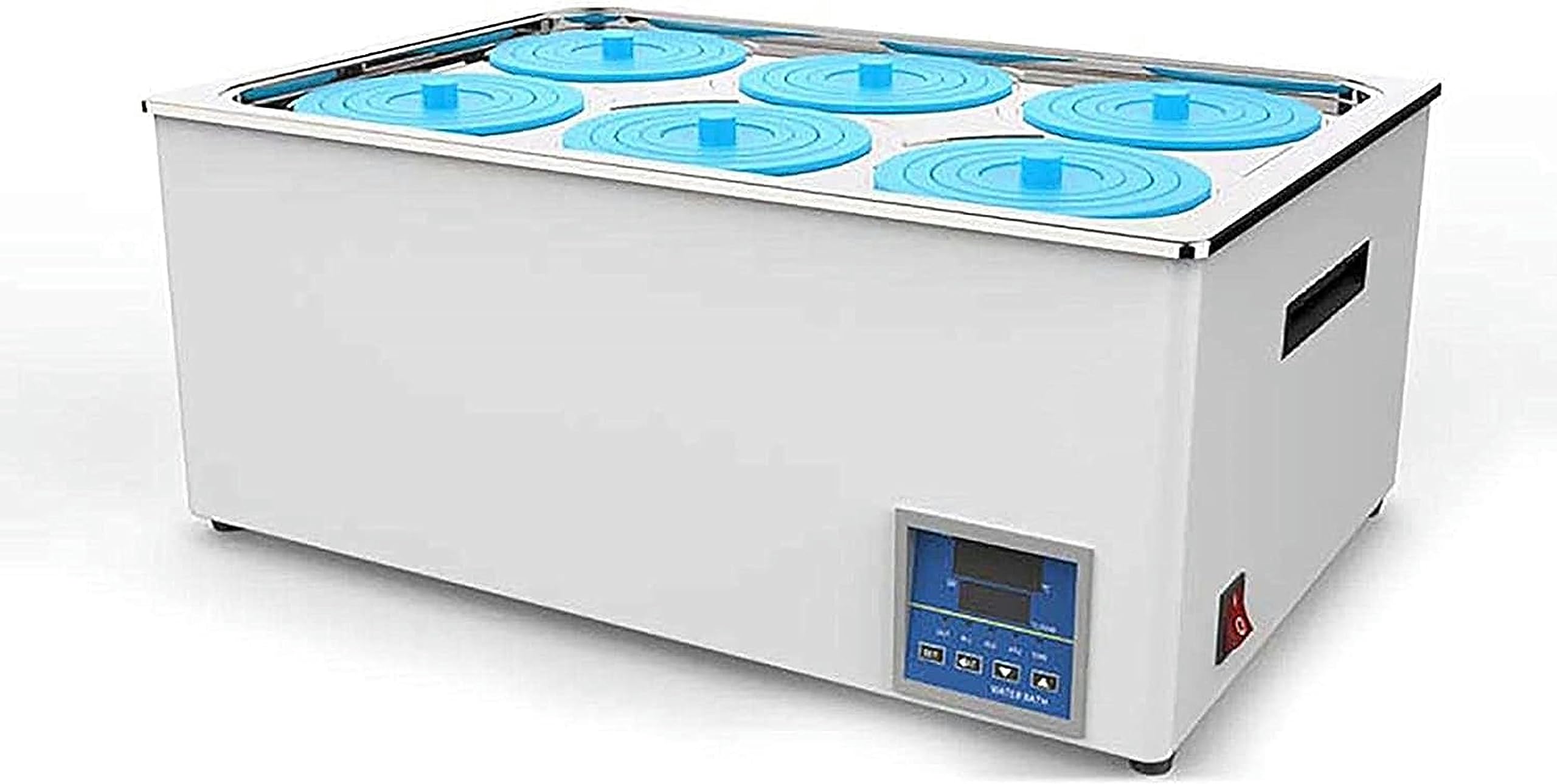 Bagnomaria termostatico Digitale, bagnomaria da Laboratorio 1/2/4/6 Fori Bagnomaria termostatico con Riscaldamento Elettrico, Accessori per bagnimaria da Laboratorio, Rivestimenti in Acciaio inossid