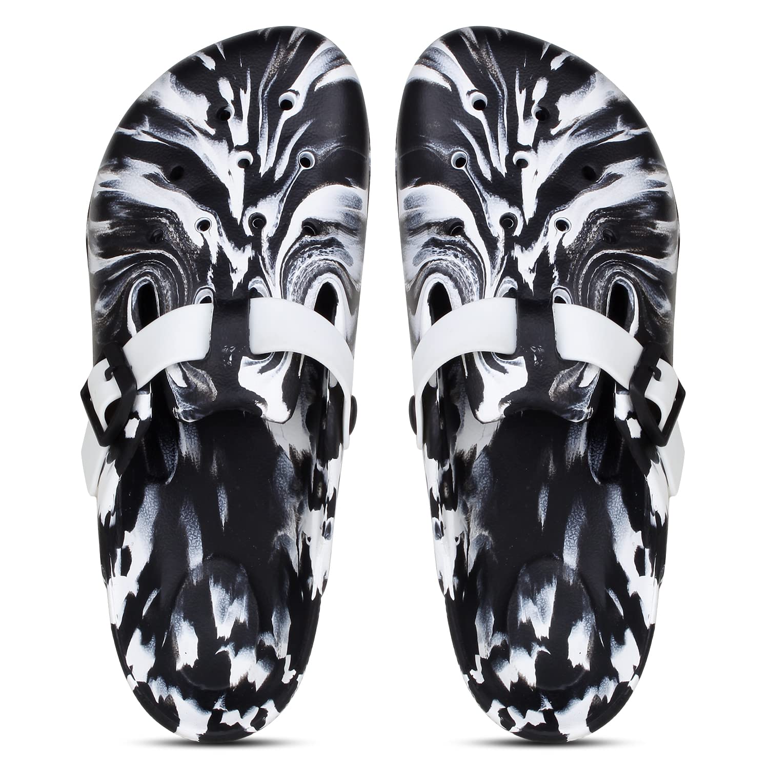 PeniLo Clog for Men (Black-White, Numeric_6) (B0B53MMSDY) Amazon Price History, Amazon Price Tracker