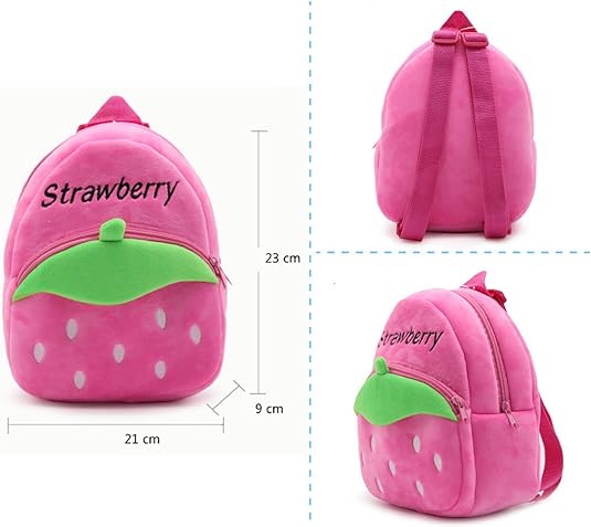 激安の Kasqo 女児用バックパック 小さなかわいい動物 3dミニキッズ 幼稚園 リュックサック 柔らかいフラシ天バックパック ベビー用 ピンクガー 21新作 Www Endocenter Com Ua