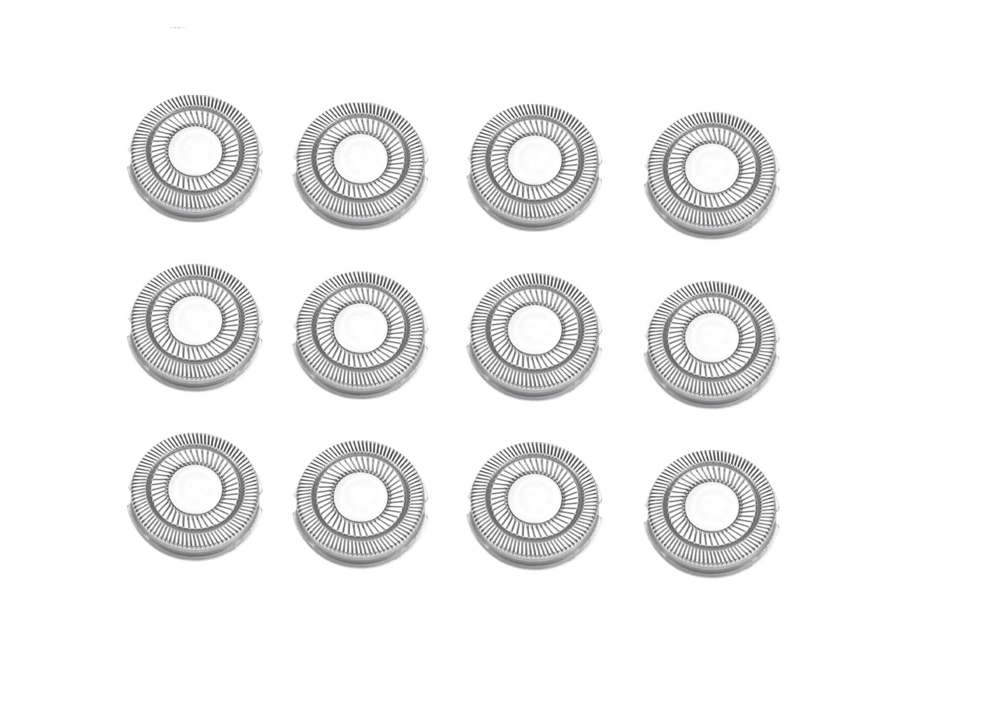 Ersatzklingen For Elektrorasierer, Ersatzklingen, Nasenhaartrimmer, Schläfenhaartrimmer, Elektrischer Rasierapparat(12pcs)