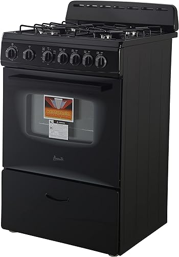 Miniatura 2 de Avanti GR2415CB GR24 - Horno de gas compacto de 24 pulgadas, en negro