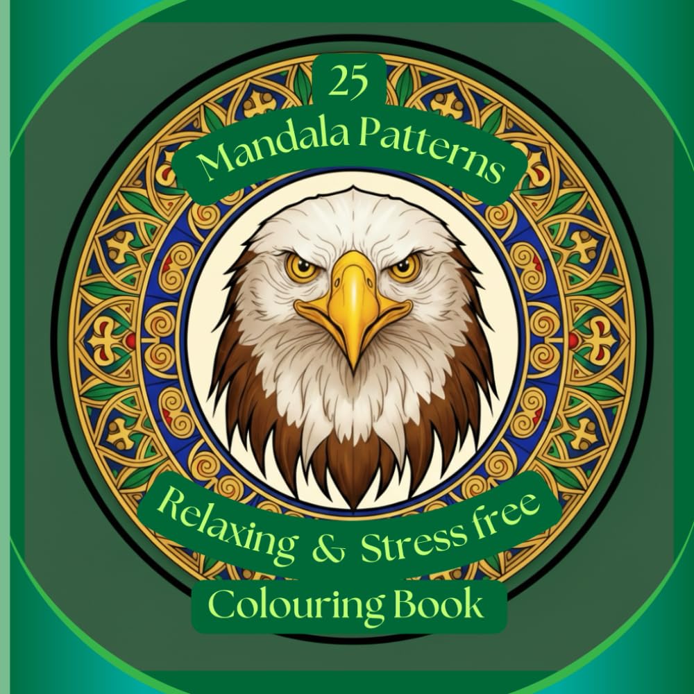 ANIMAL KINGDOM MANDALA PATTERNS: RELAXING AND STRESS FREE COLOURING BOOK