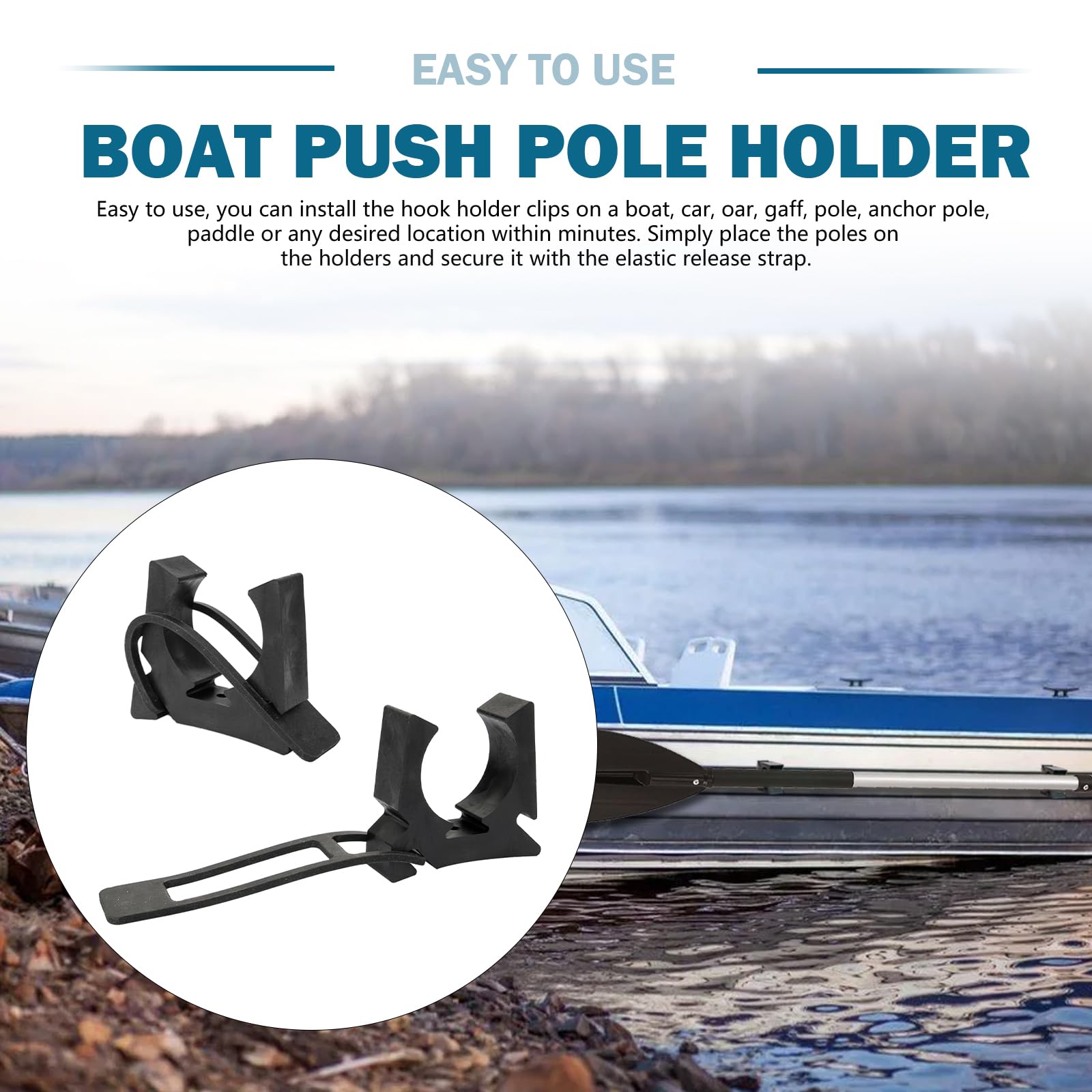 Anchor Bass Pro Push Pole Power Pole Pro Series II Shallow Water