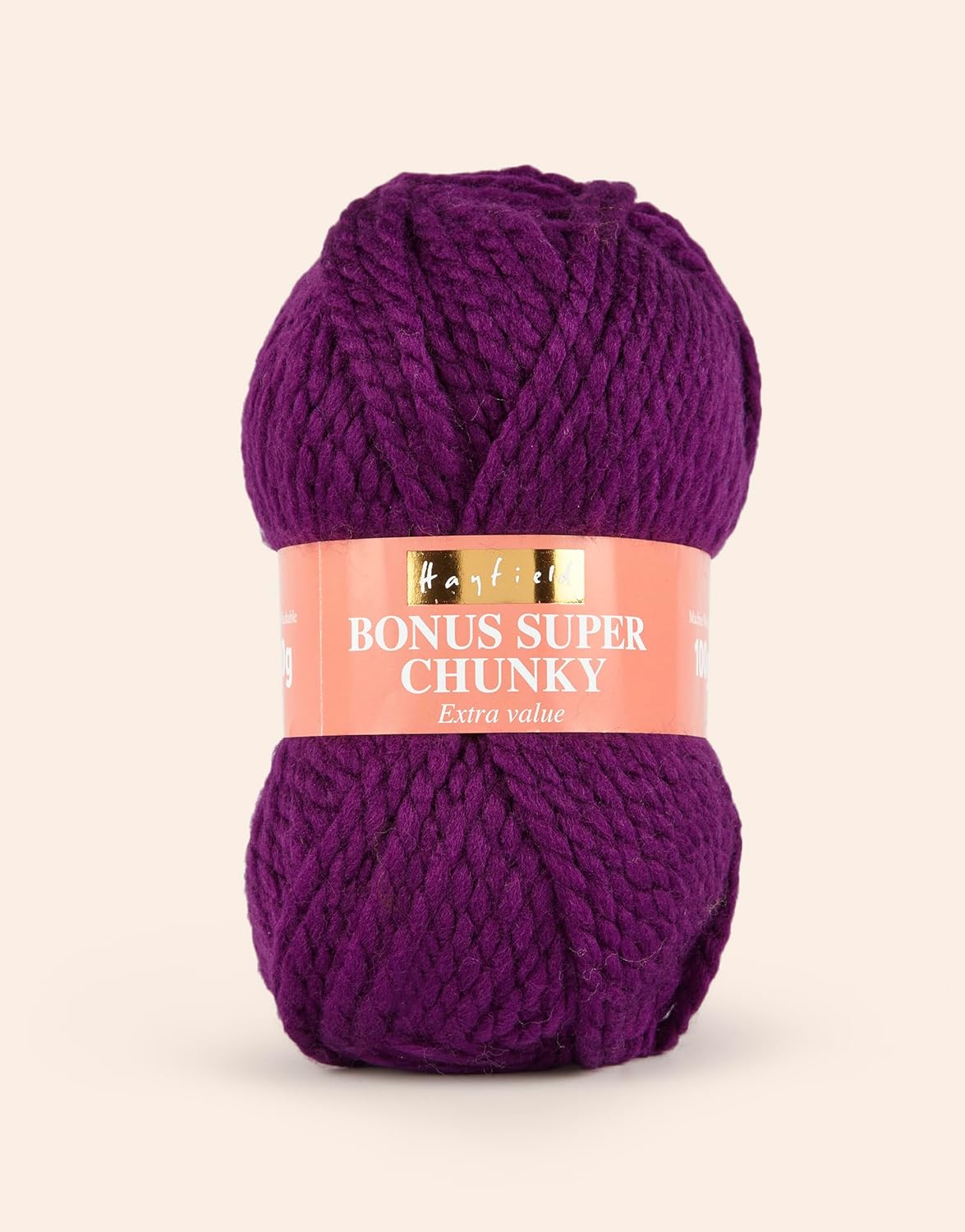 Sirdar Hayfield Purple Bonus Yarn - 100g Super Chunky