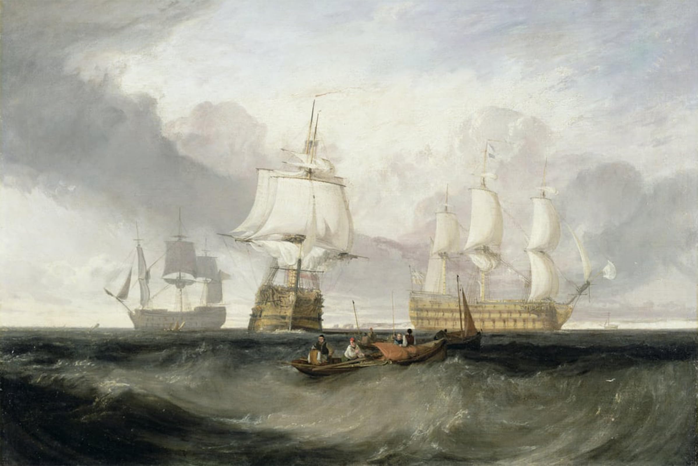 El regreso de Trafalgar Turner lienzo artístico de alta resolución cuadro pared premium 60x90cm 5
