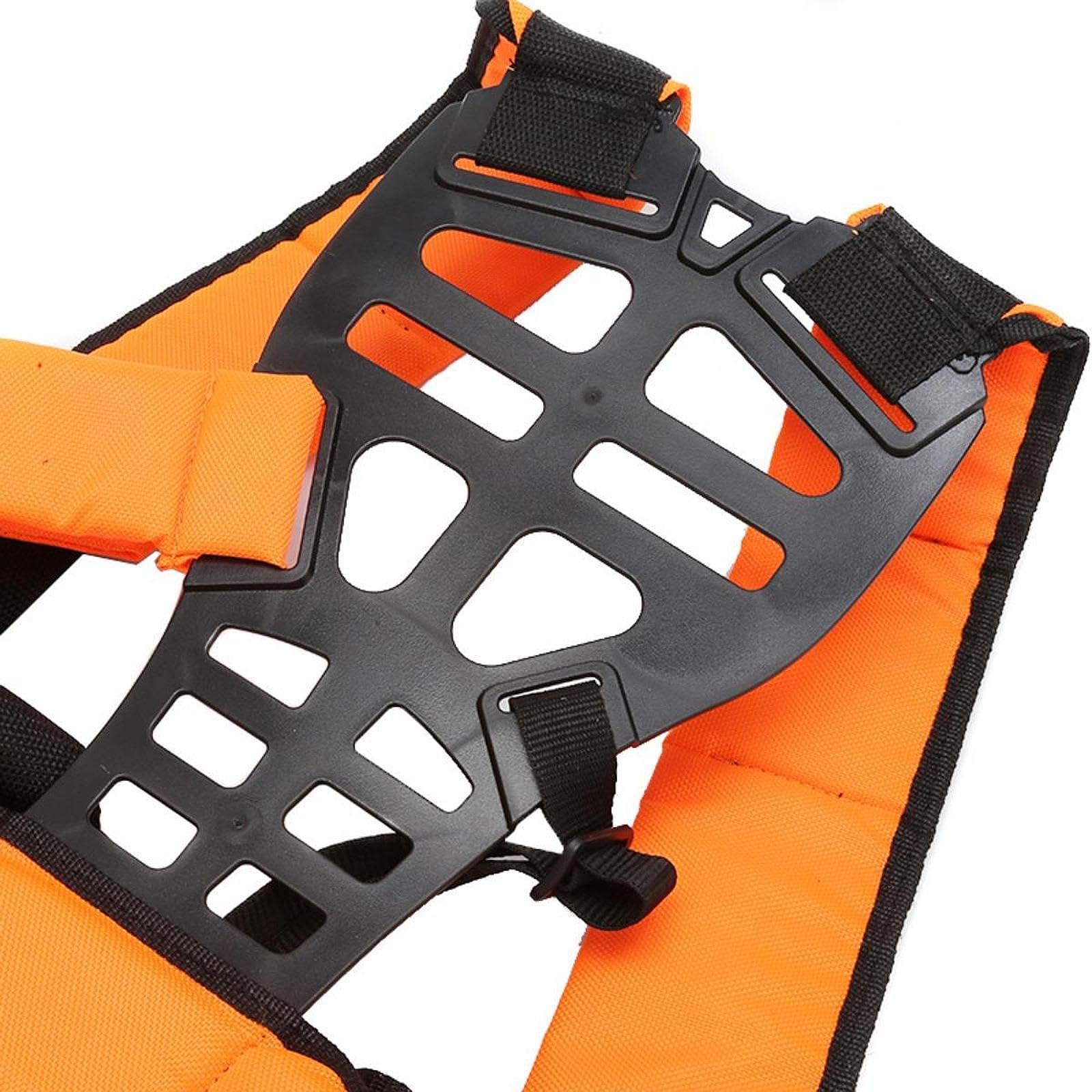 MagiDeal Imbracatura per decespugliatore Regolabile con Doppia Spalla, Comoda Cinghia per decespugliatore, soffiatore per Foglie da Giardino