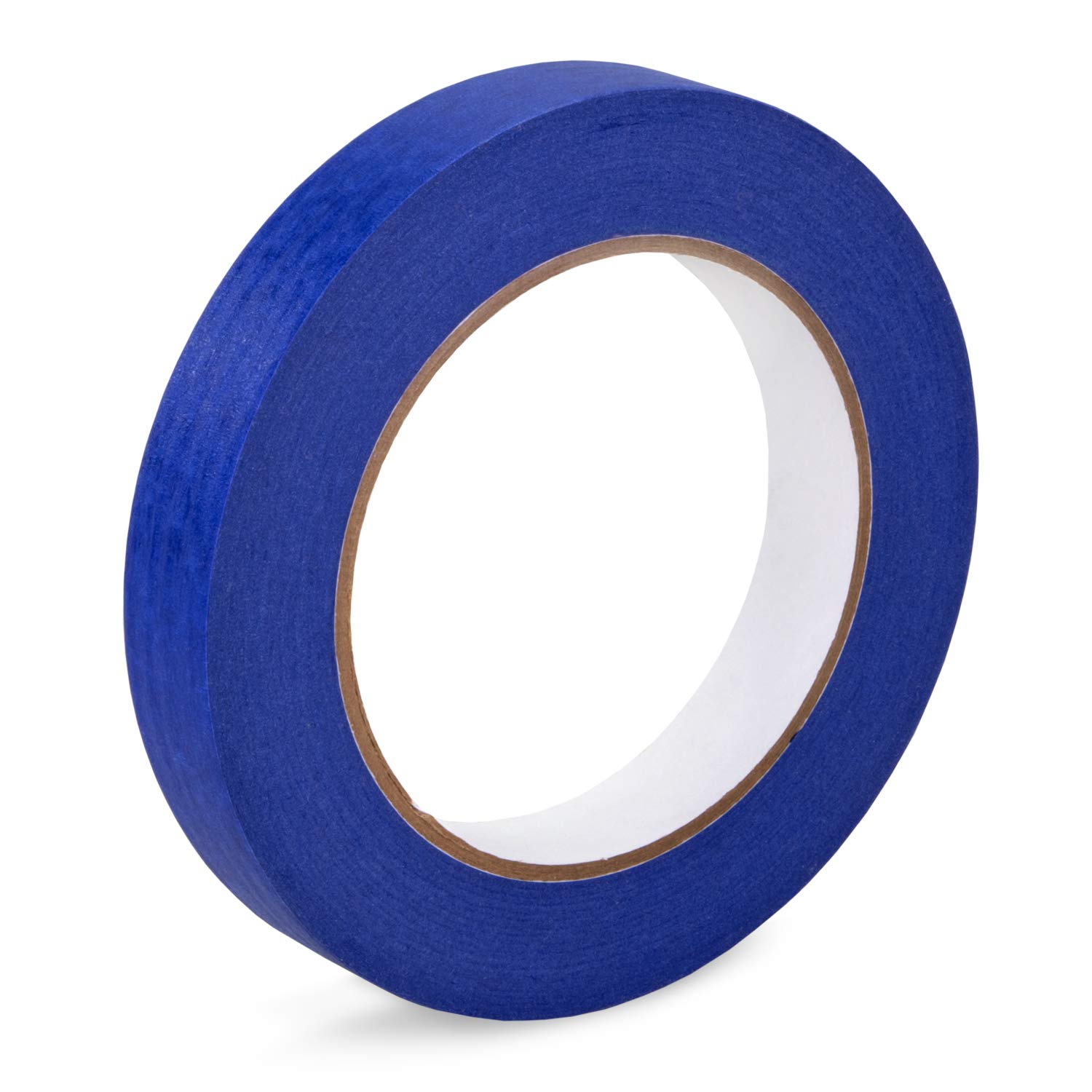 IDL Packaging 3 rollos de 3/4" x 60 yardas azul pintores cinta para pintura, caucho natural