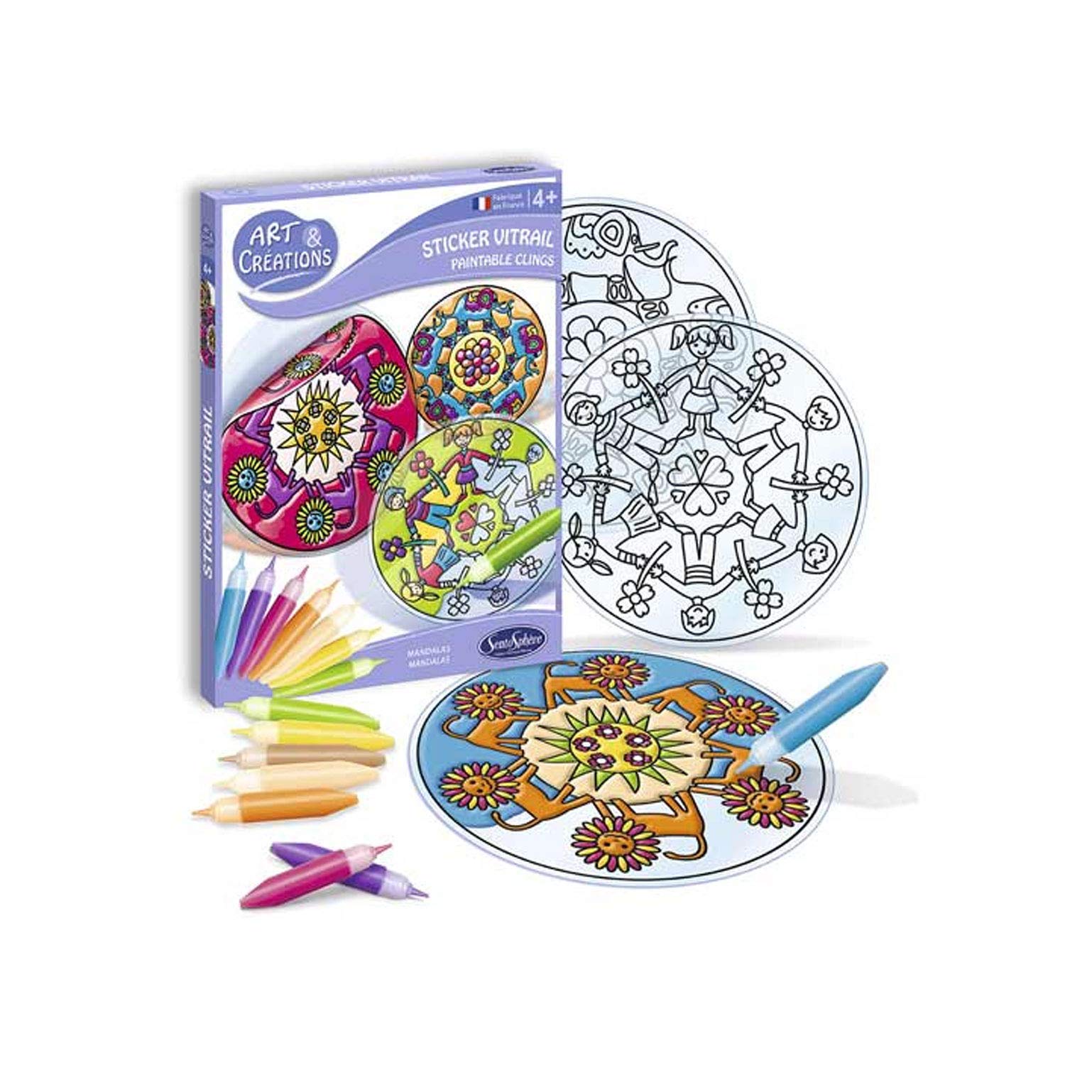 Mandala di primavera per bambini e adulti