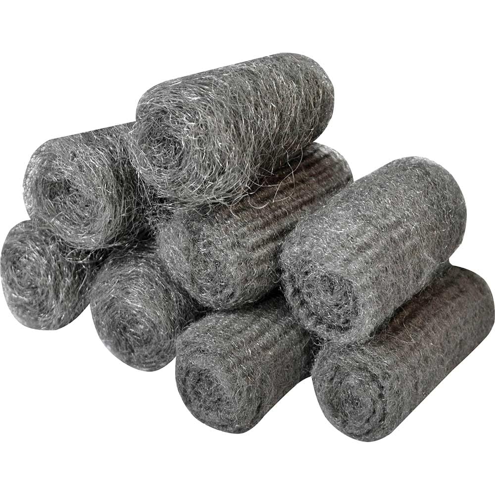 Faithfull Steel Wire Wool Assortment, 8 x 20 g