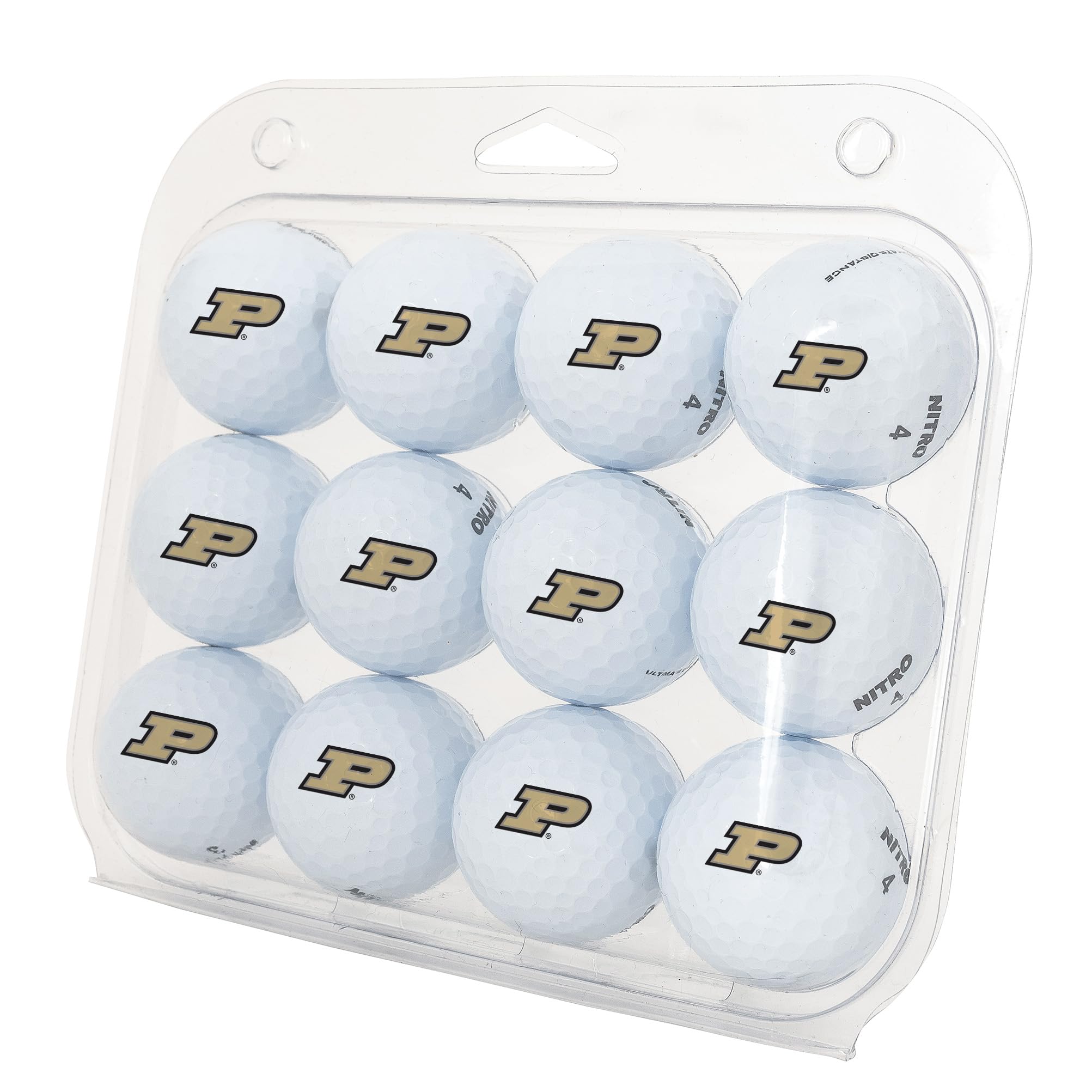 Desert Cactus Purdue University Golf Balls Boilermakers 12 Pack Full Color Dozen (Design B)