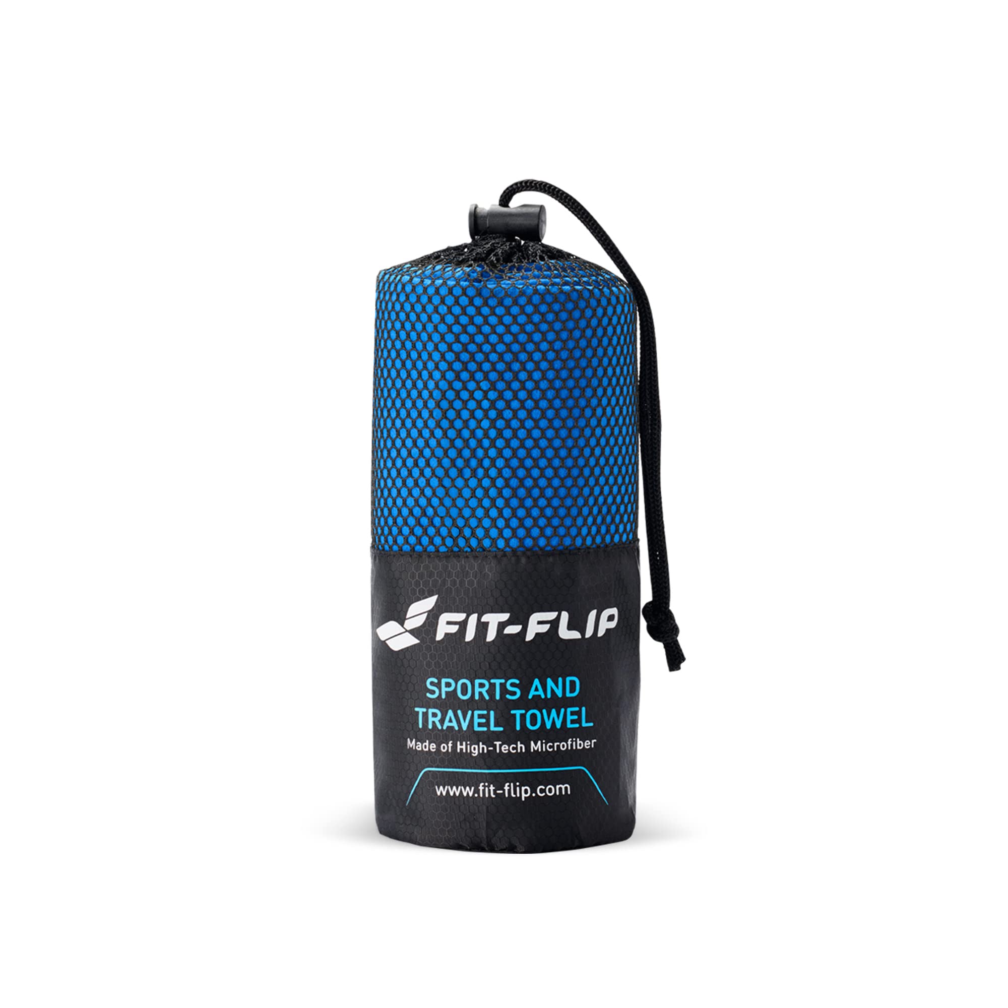 Fit-Flip Asciugamani microfibra - il perfetto telo mare microfibra grande - asciugamano palestra compatto e ultraleggero - asciugamano microfibra - ottimale per viaggio, sport e palestra