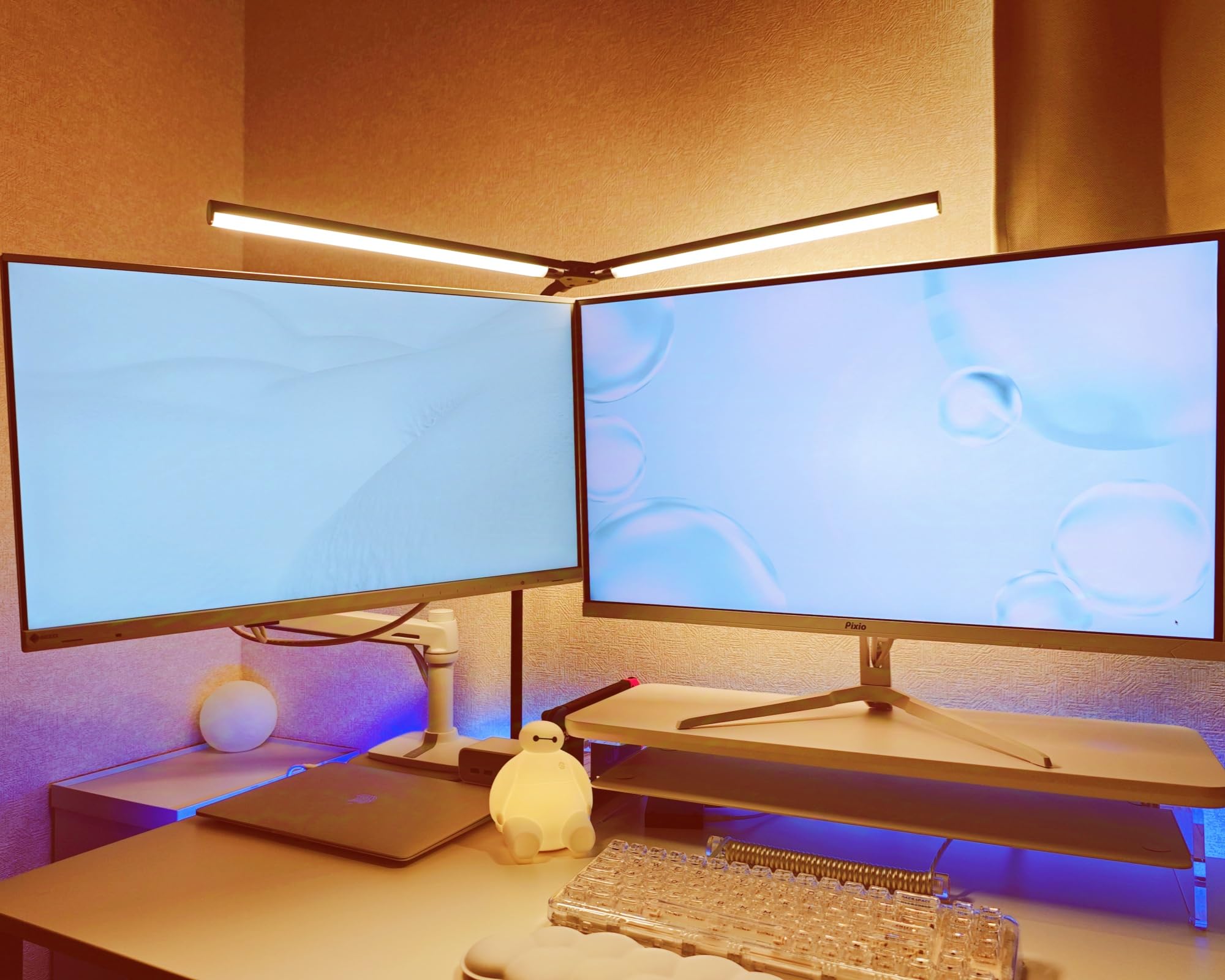 Quntis LED電気スタンド 1500Lux 調光可能