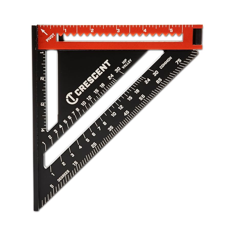 1meter carre とPECHINCHAR　2点 Crescent Lufkin EX6 2-in-1 Extendable Layout Tool - LSSP6-07