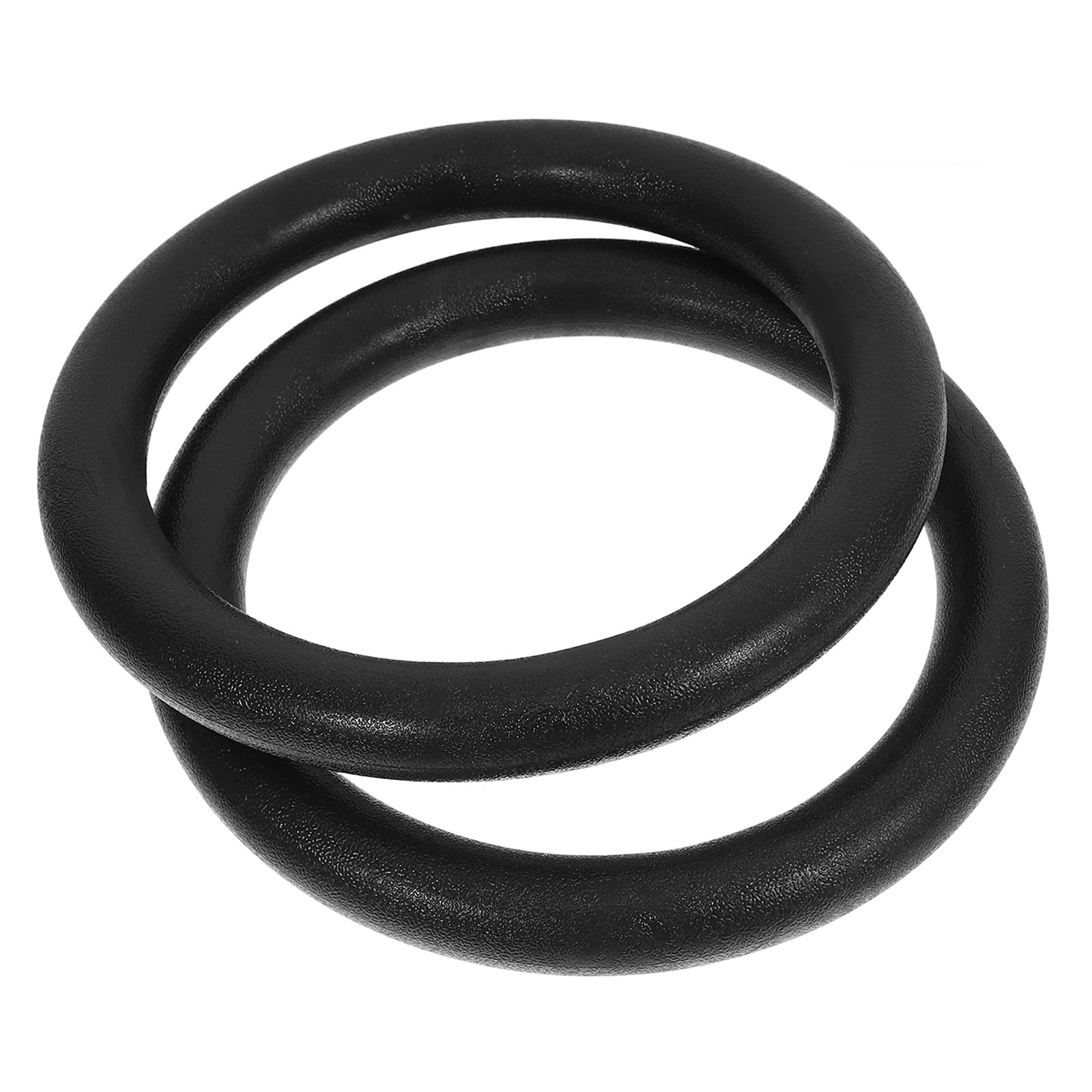 Homoyoyo 2 Anillos de Ejercicio de Gimnasia en Abs Negro, Anillos de Entrenamiento para Fuerza Muscular y Calistenia, Equipamiento para Ejercicios de Peso Corporal y Entrenamiento