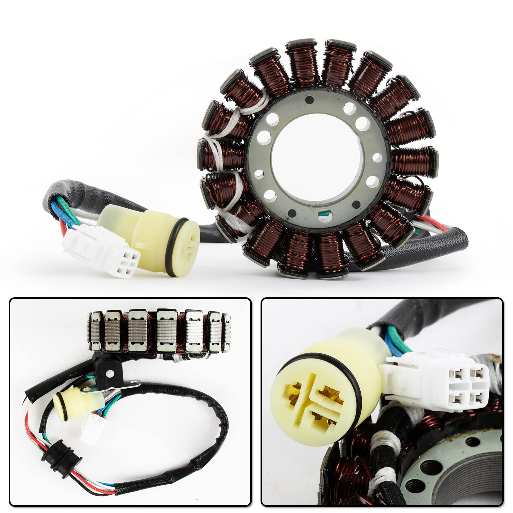 PSLER Bobine D'allumage de Moteur Magneto Stator pour moto pour ATV BEAR TRACKER YFM250 2001-2004 et pour BIG BEAR 250 YFM250 2007-2009 et pour BRUIN 250 YFM250 et pour 660 YFM660