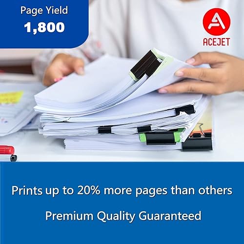 Miniatura 3 de ACEJET Cartucho de tóner negro compatible 047 para Canon 047 ImageCLASS LBP113W MF113W MF110LBP110 Series, i-SENSYS LBP113W MF113W MF110LBP110