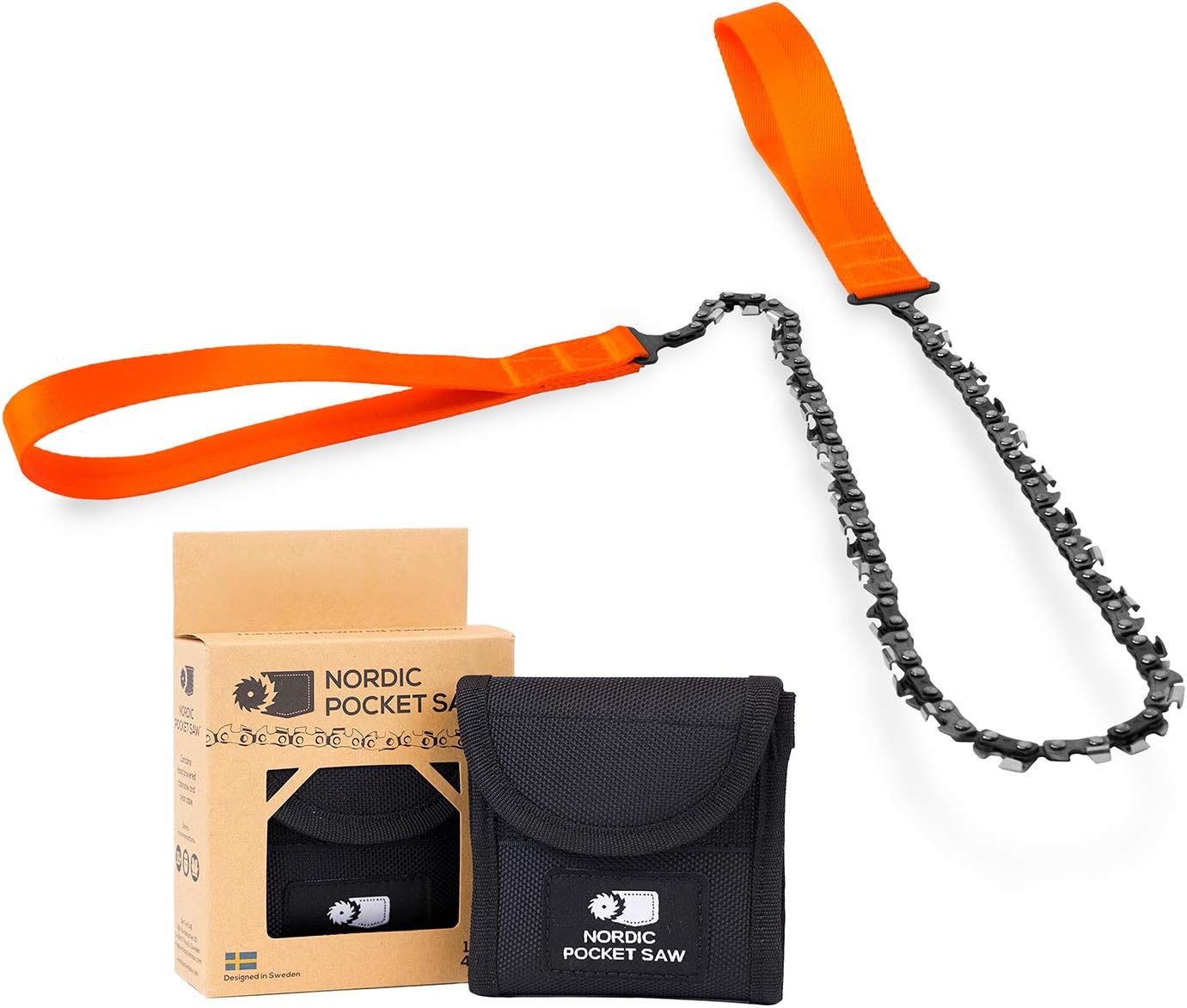 Nordic Pocket Saw Pocket Chainsaw 93 cm Foldable Hand Chainsaw with