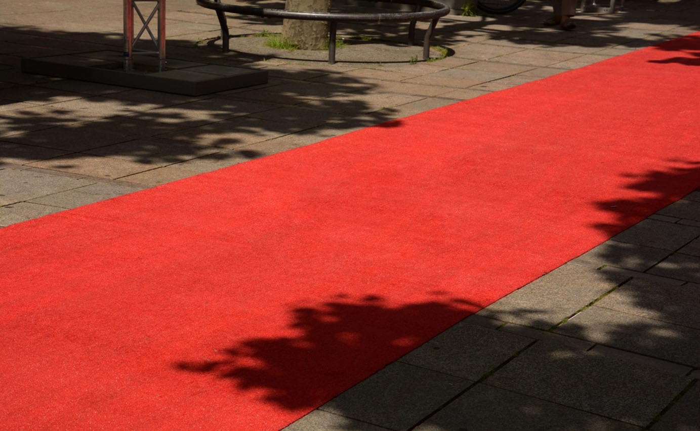 Red Carpet Runner for Party, 3 x 30 Ft, Roll-Packed with Non-Slip Backing, Heavy-Duty & Reusable Runway Rug for Event and Hollywood Party, Wedding