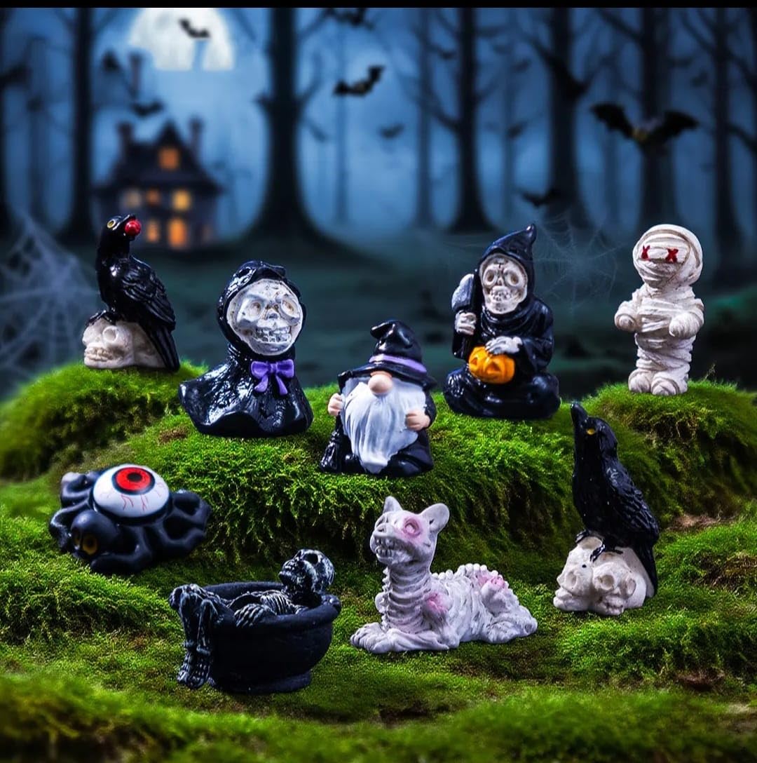 Miniature Hell Ghost Figurines - Unique Home Decor -1 Miniature Hell Ghost Figurines - Unique Home Decor -1