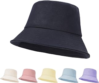 Kids Bucket Hat for Girls Boys Foldable Sun Hat Cool Bucket Hats Fishing Bucket Hat Sun Hats for Big Kids
